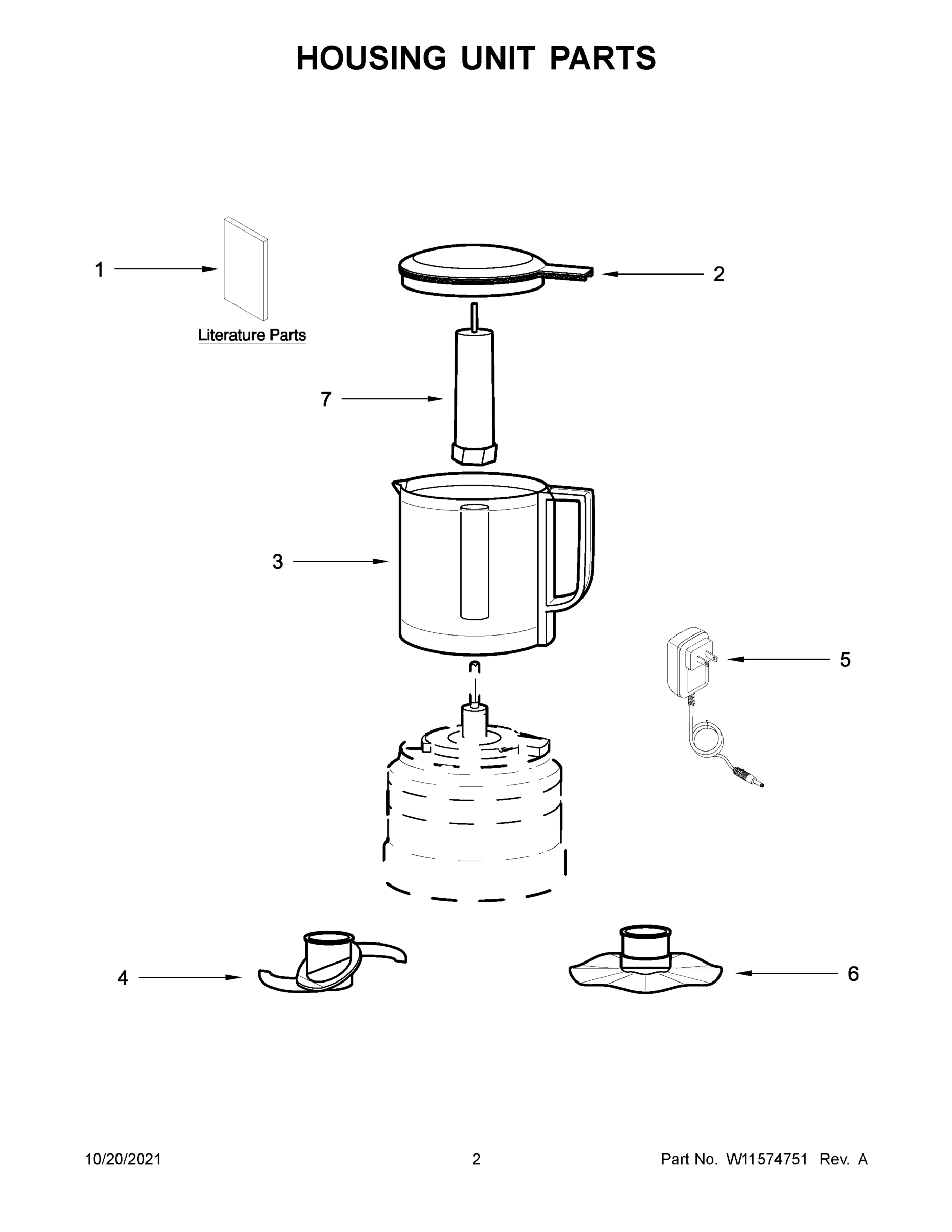 02 - HOUSING UNIT PARTS