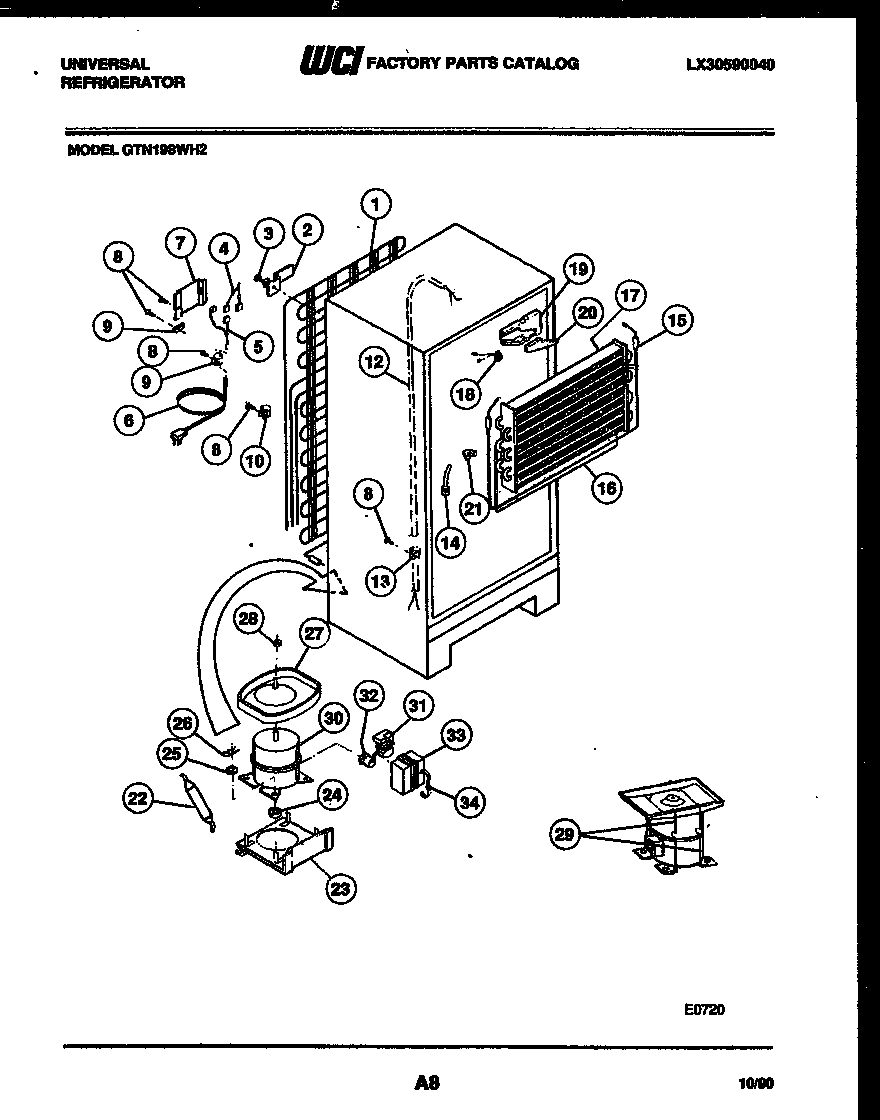 05 - SYSTEM AND AUTOMATIC DEFROST PARTS