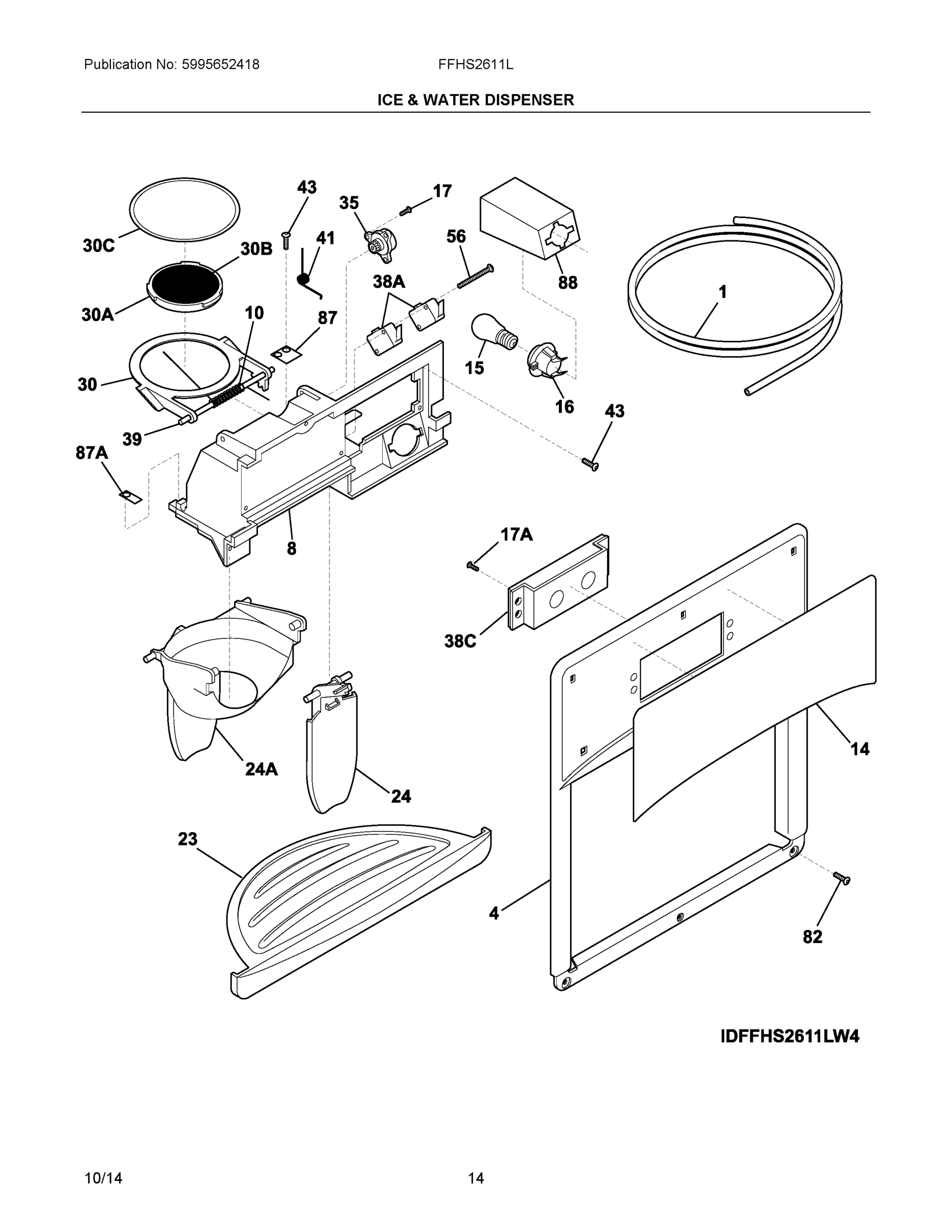 08 - ICE & WATER DISPENSER
