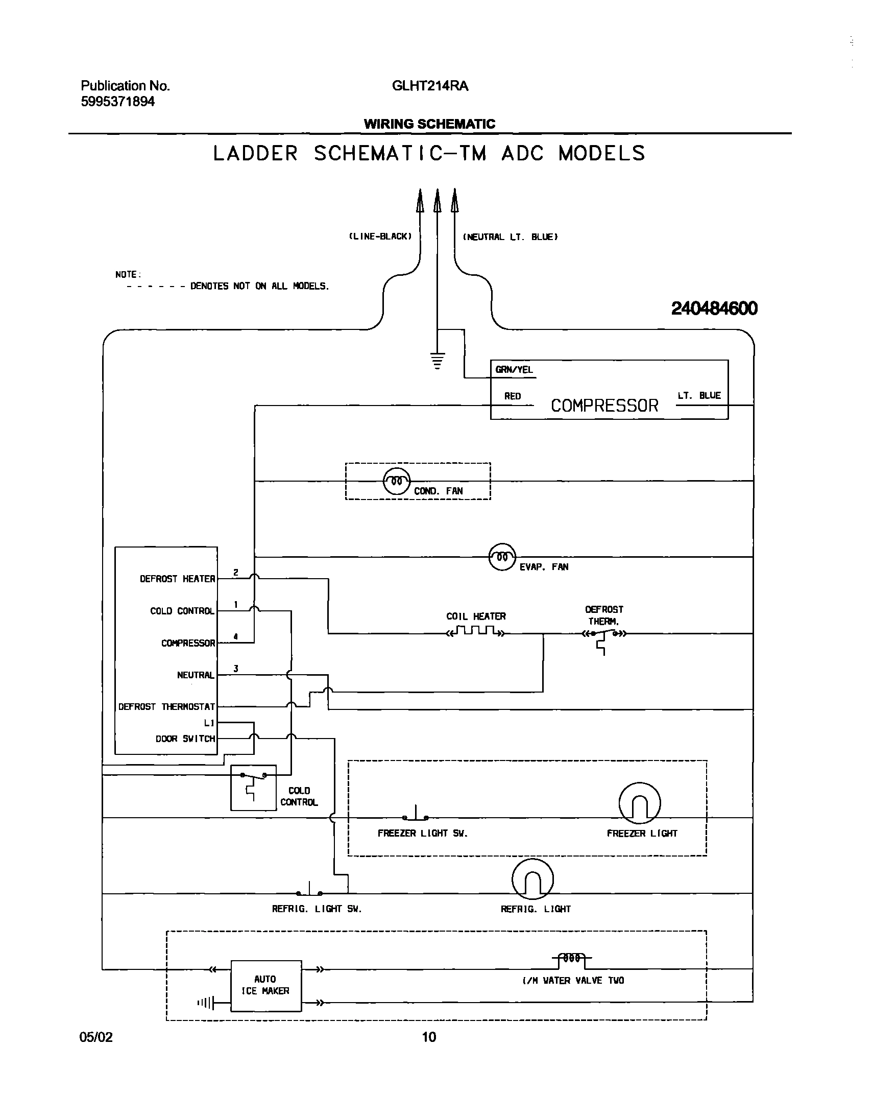 10 - WIRING SCHEMATIC