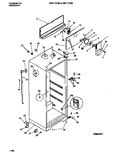 03 - CABINET W/FAN ASSEMBLY