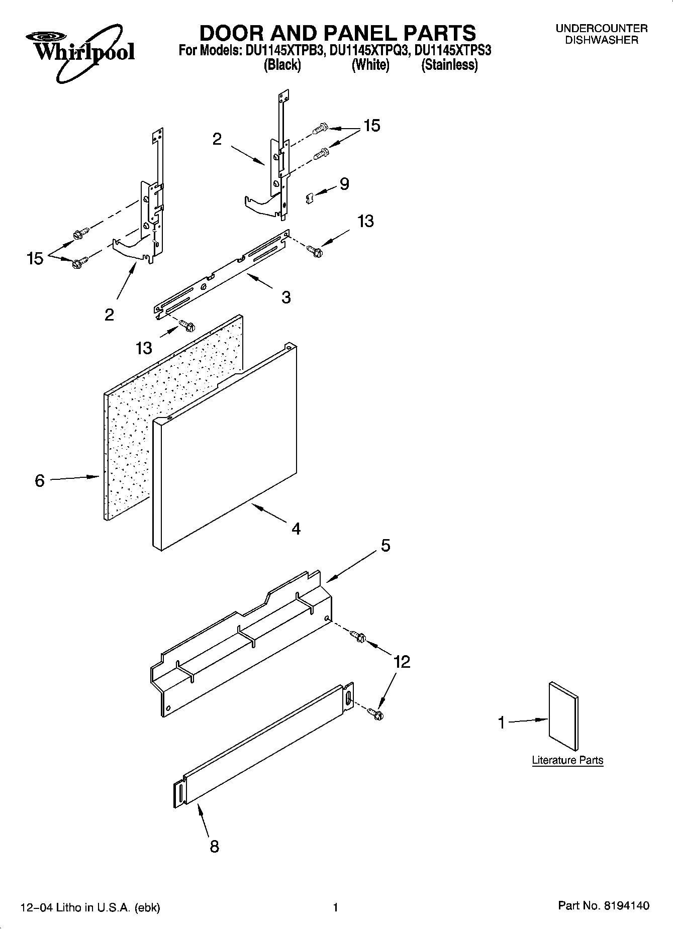 01 - DOOR AND PANEL PARTS