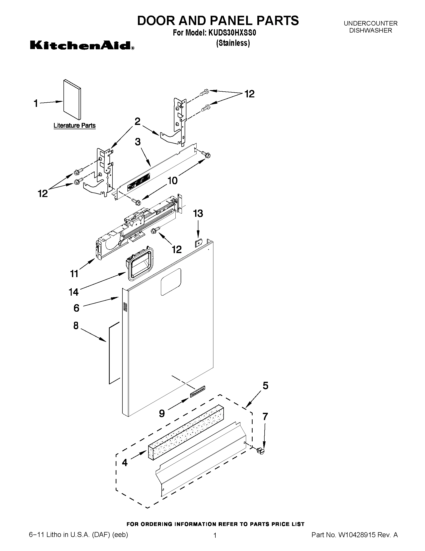 01 - DOOR AND PANEL PARTS