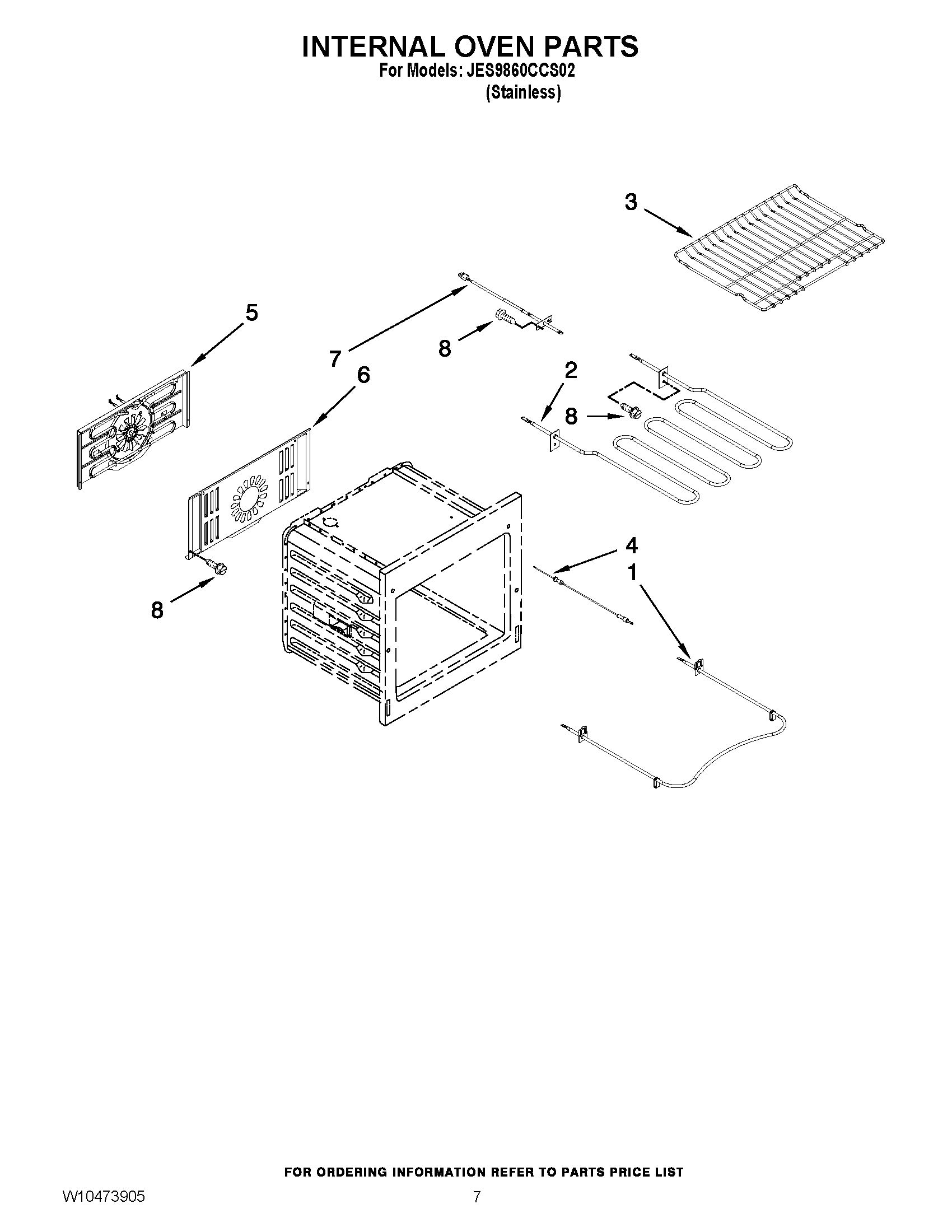 05 - INTERNAL OVEN PARTS