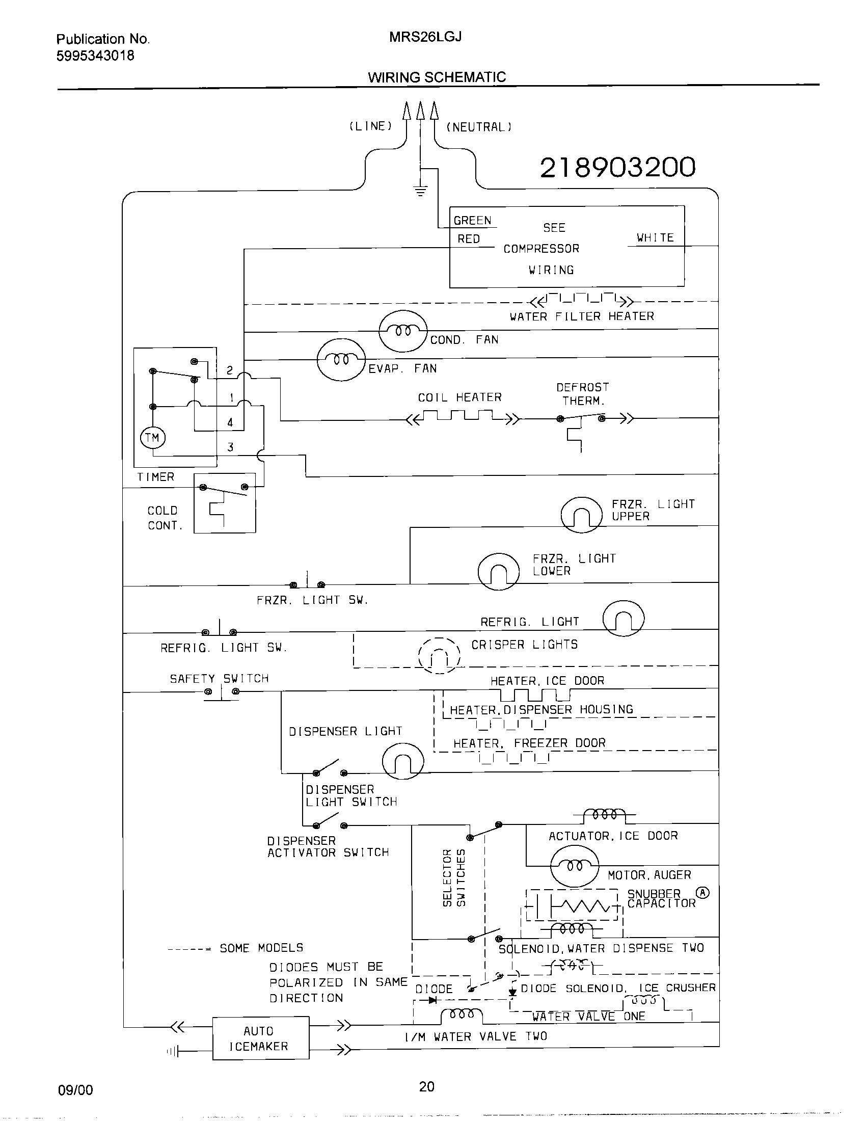 20 - WIRING SCHEMATIC