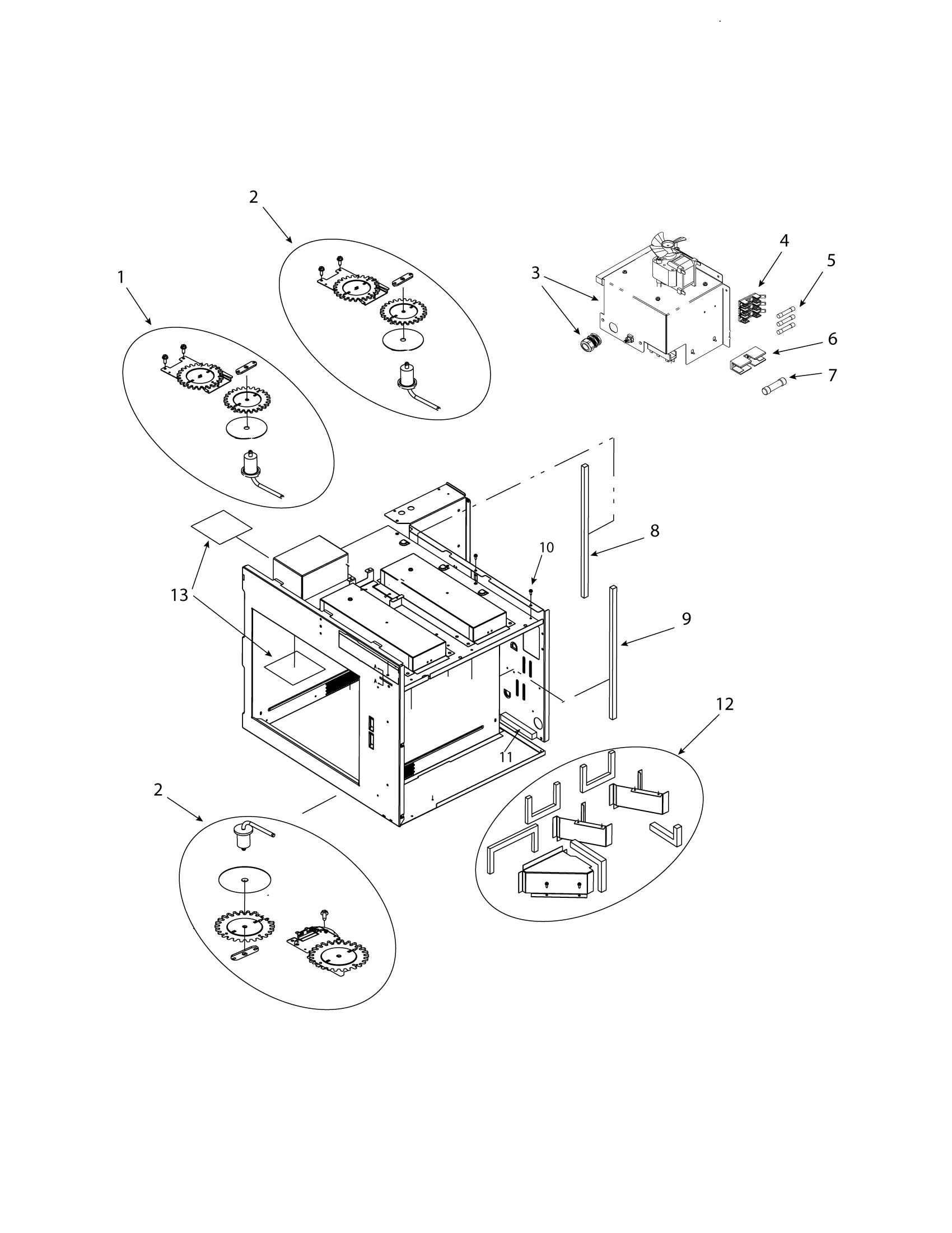 ANTENNAS / BLOWER / FUSE BLOCK / DUCTS