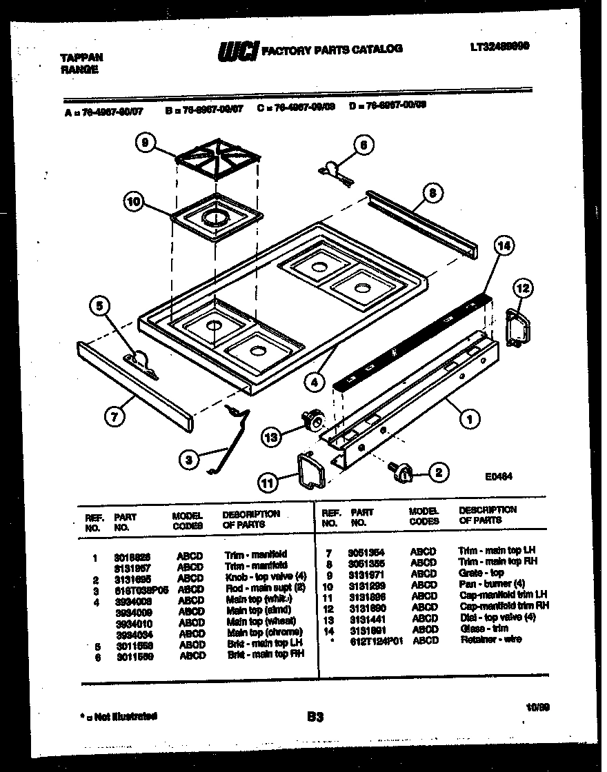 11 - COOKTOP PARTS
