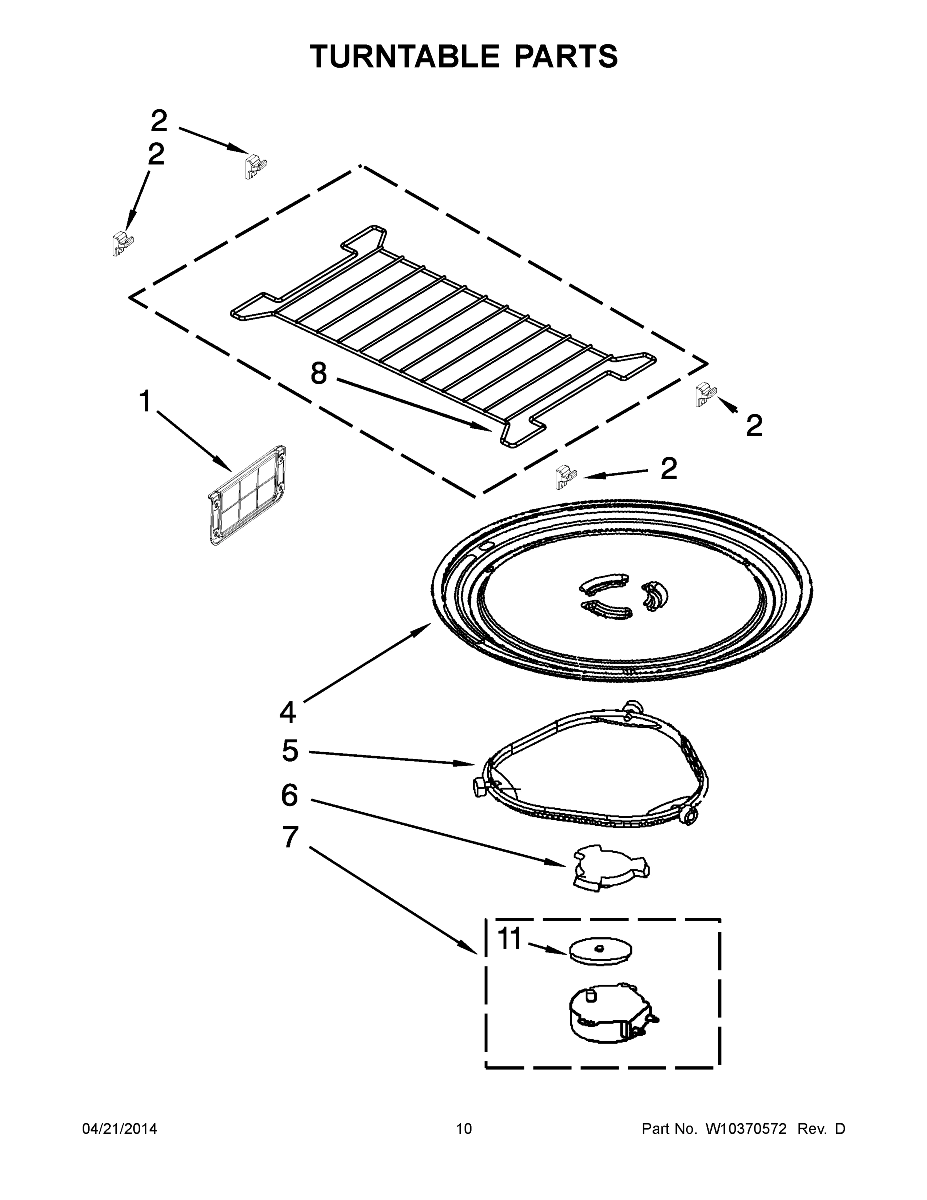 06 - TURNTABLE PARTS