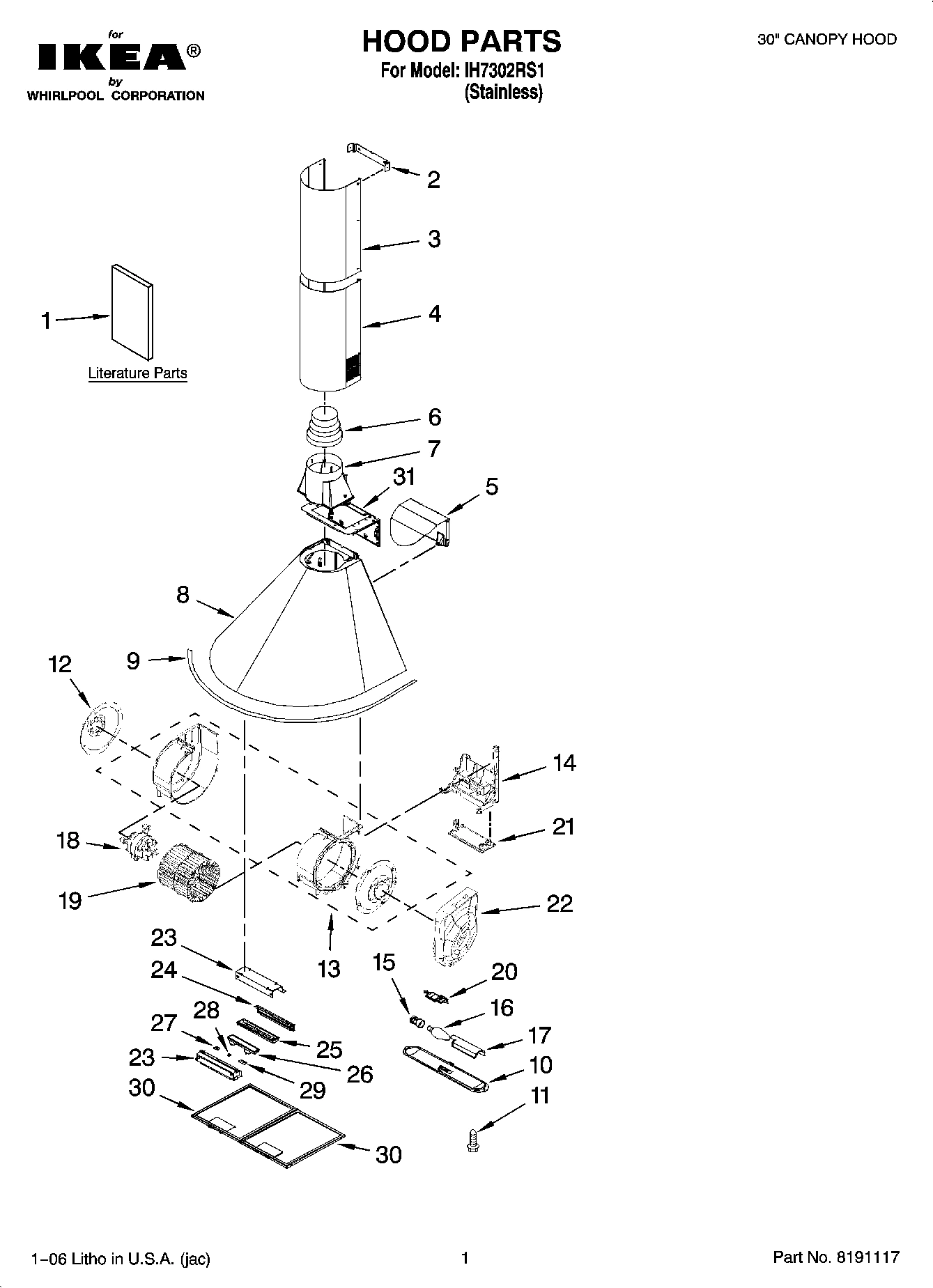 01 - HOOD PARTS