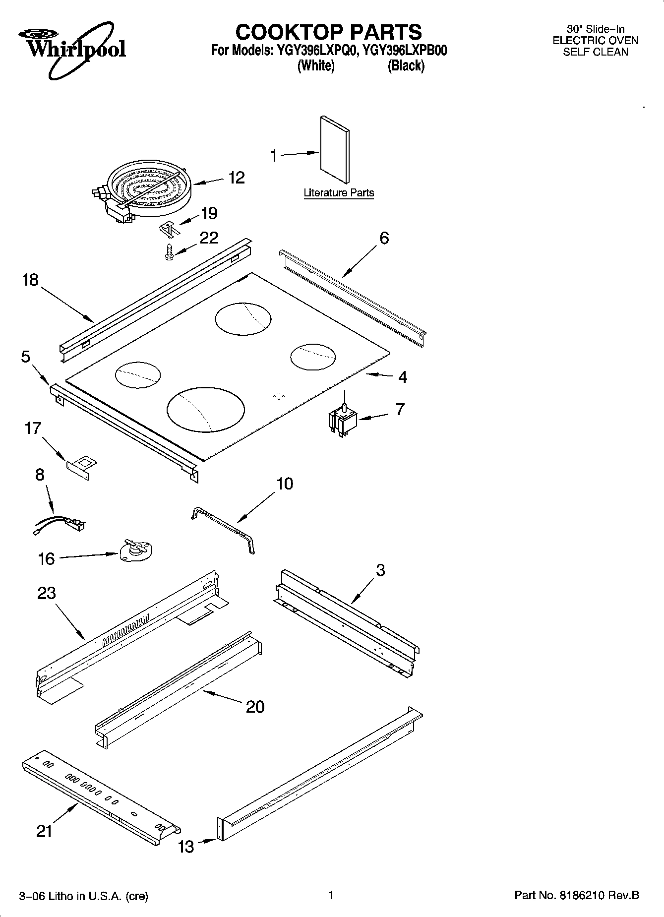 01 - COOKTOP PARTS