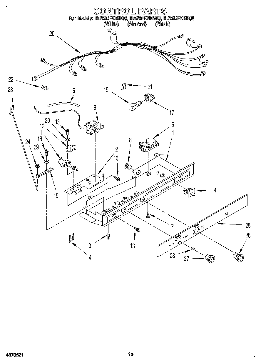 12 - CONTROL, LIT/OPTIONAL
