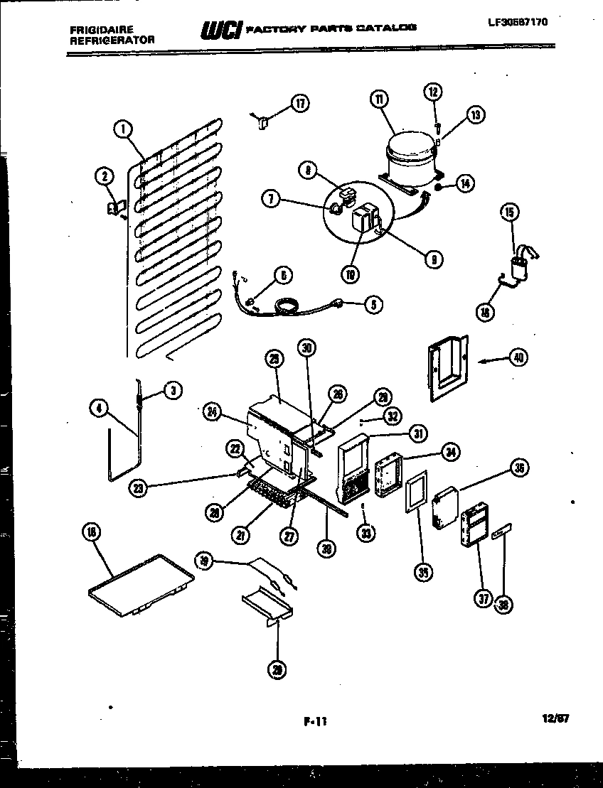 04 - SYSTEM AND AUTOMATIC DEFROST PARTS