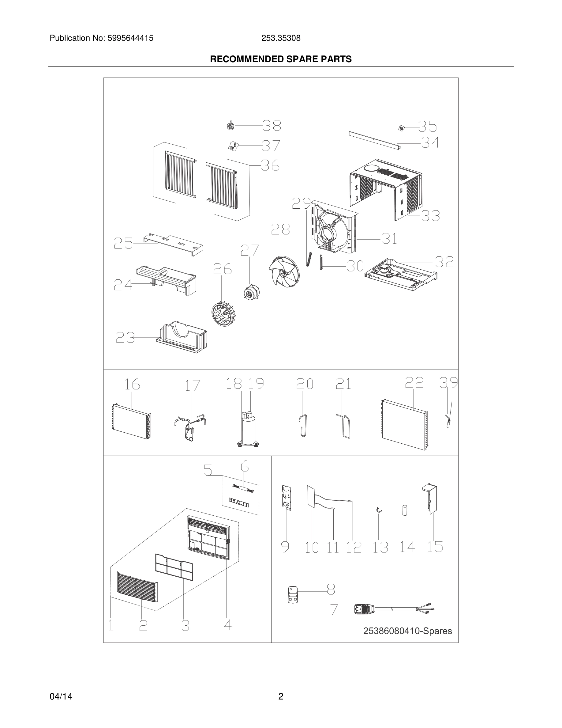 03 - RECOMMENDED SPARE PARTS