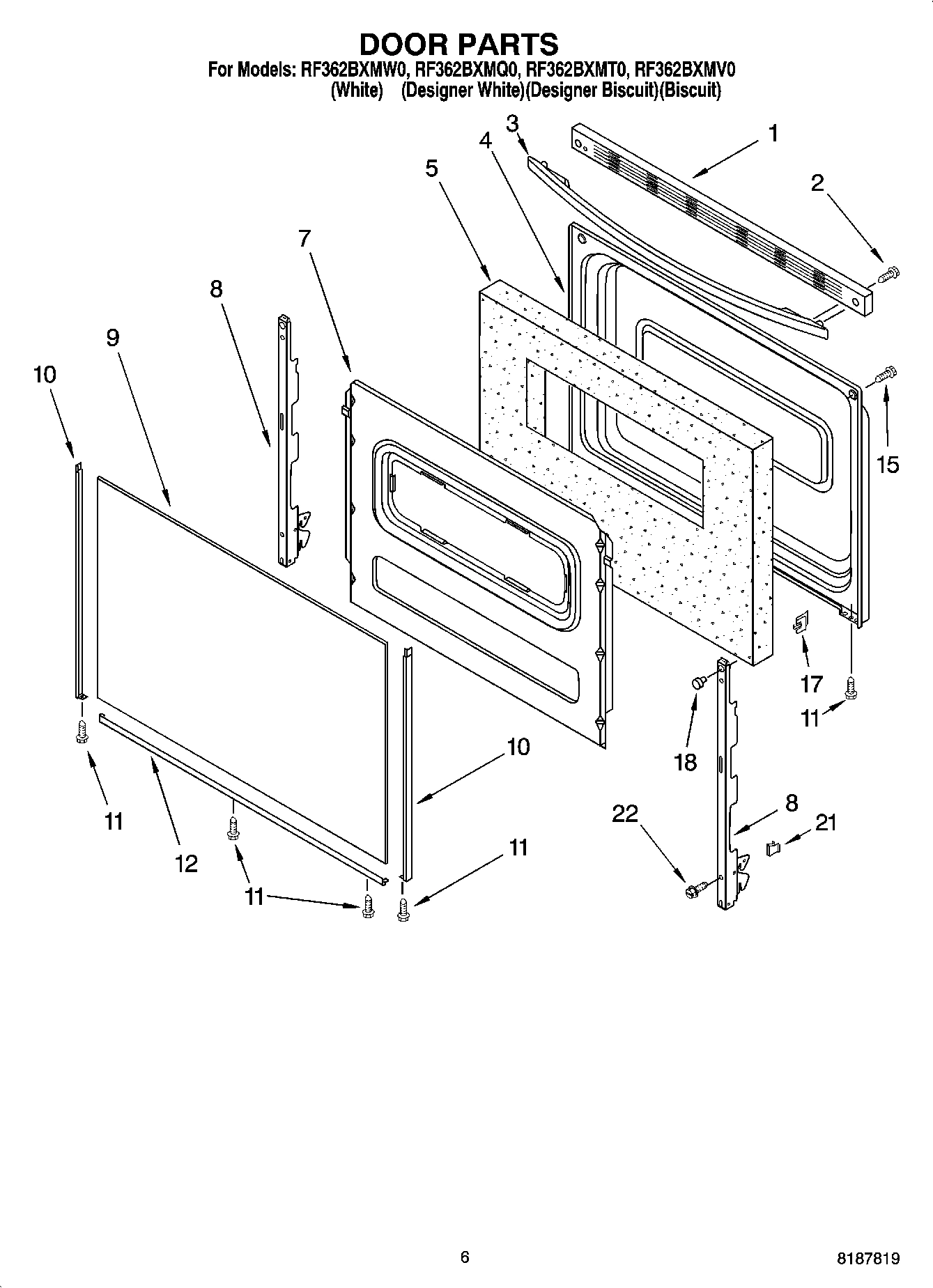 05 - DOOR PARTS, MISCELLANEOUS PARTS