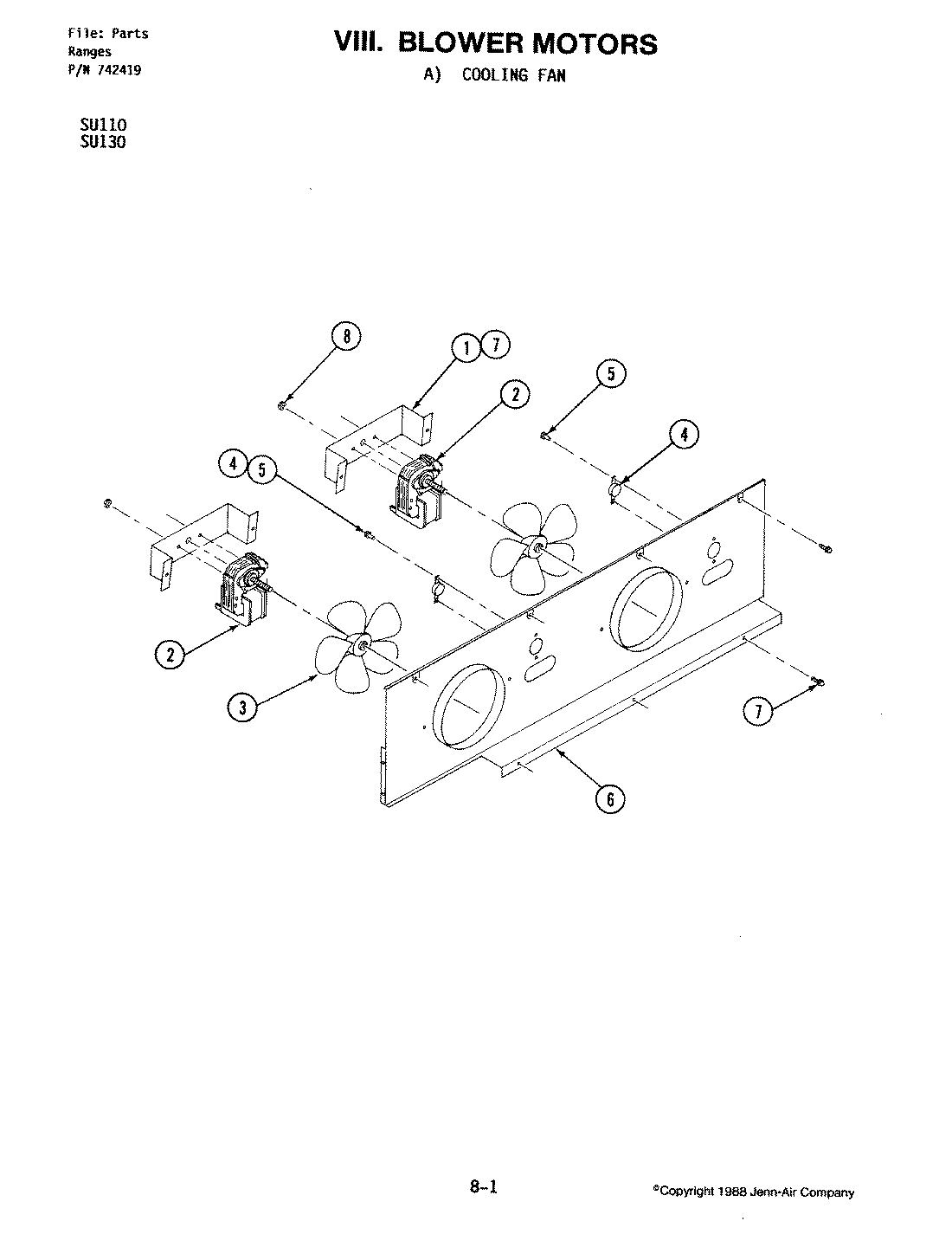 01 - BLOWER MOTOR (COOLING FAN)