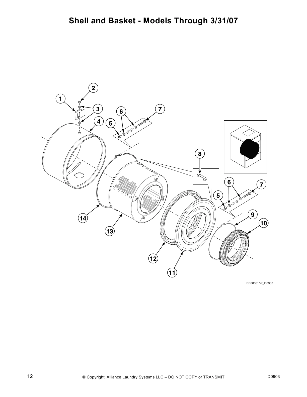 Shell and Basket - Models Through 3/31/07