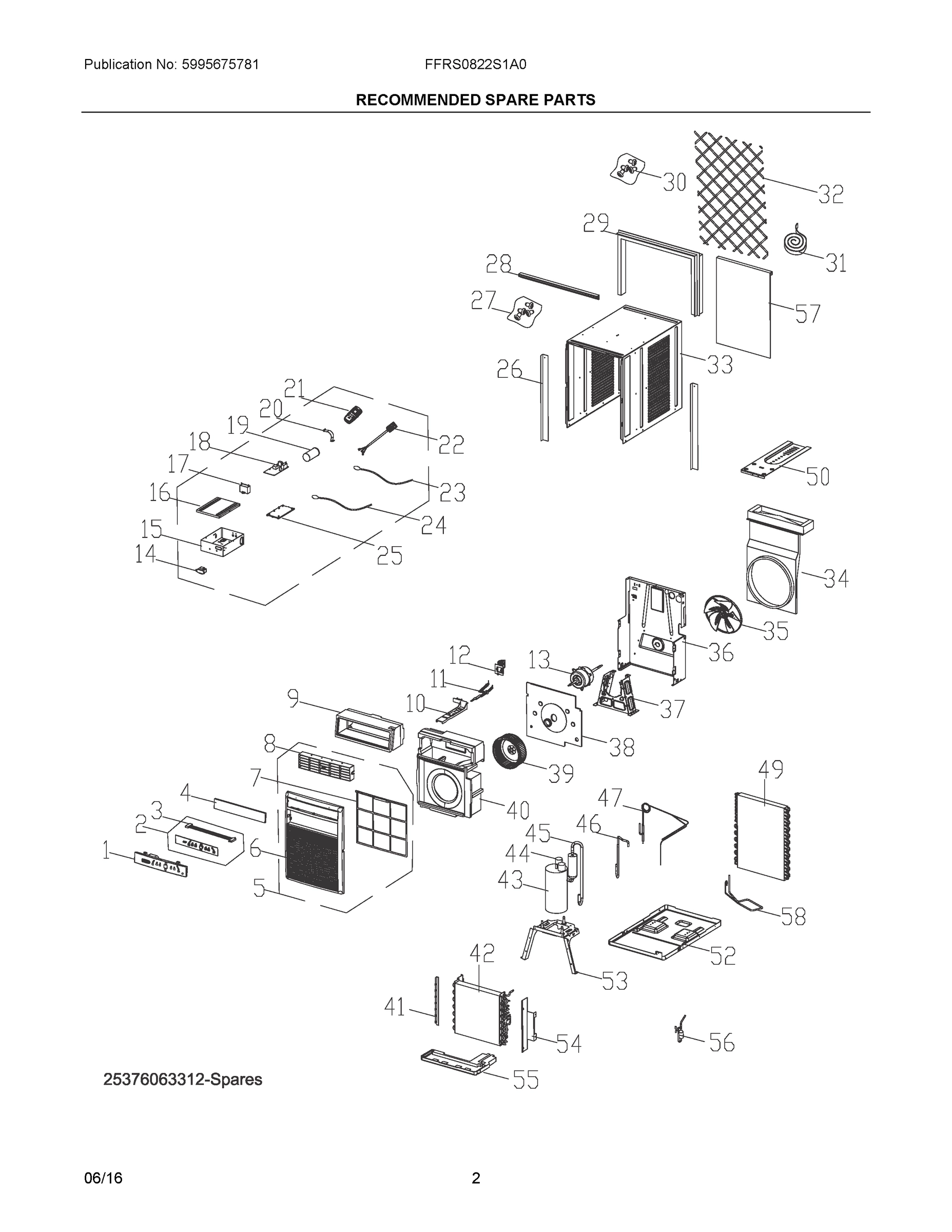02 - RECOMMENDED SPARE PARTS