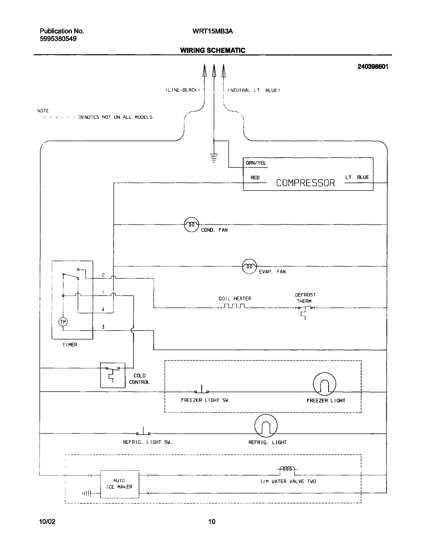 10 - WIRING SCHEMATIC