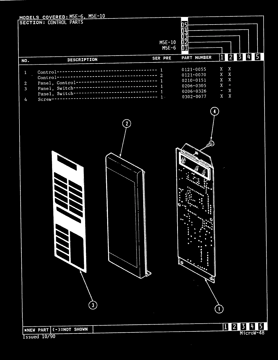 02 - CONTROL PANEL (M5E-10,M5E-6)