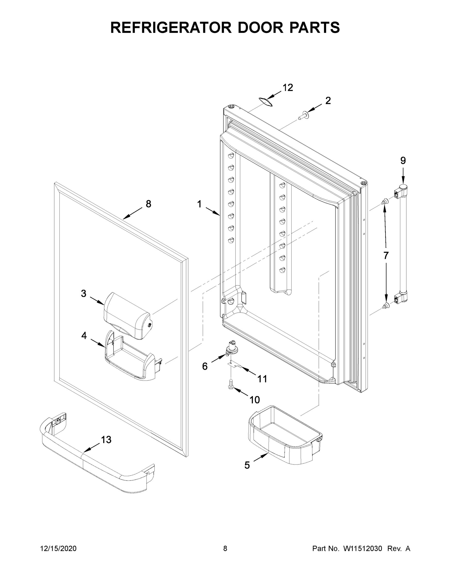 05 - REFRIGERATOR DOOR PARTS
