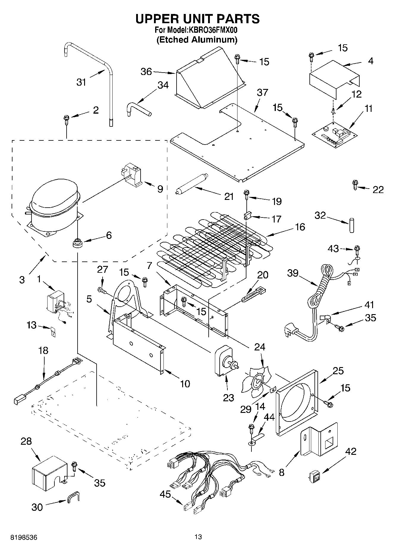 08 - UPPER UNIT PARTS