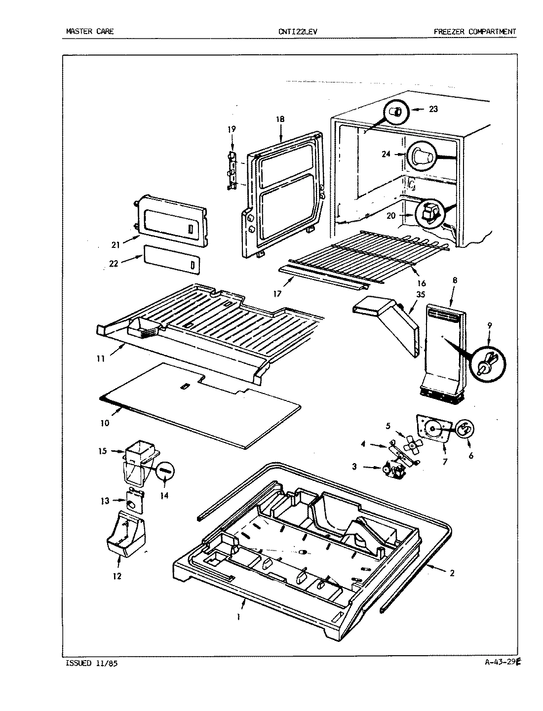 01 - FREEZER COMPARTMENT