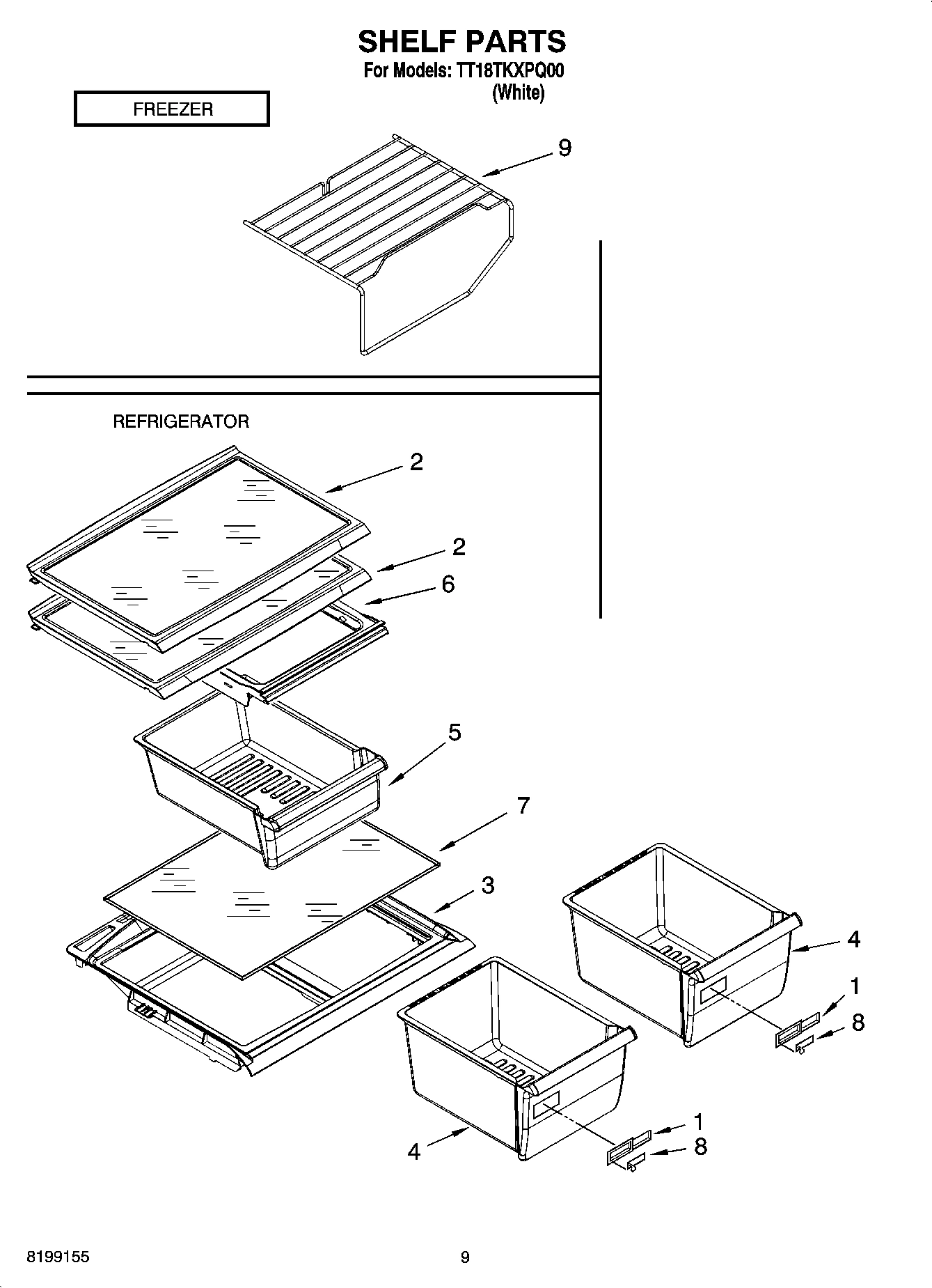 05 - SHELF PARTS, OPTIONAL PARTS