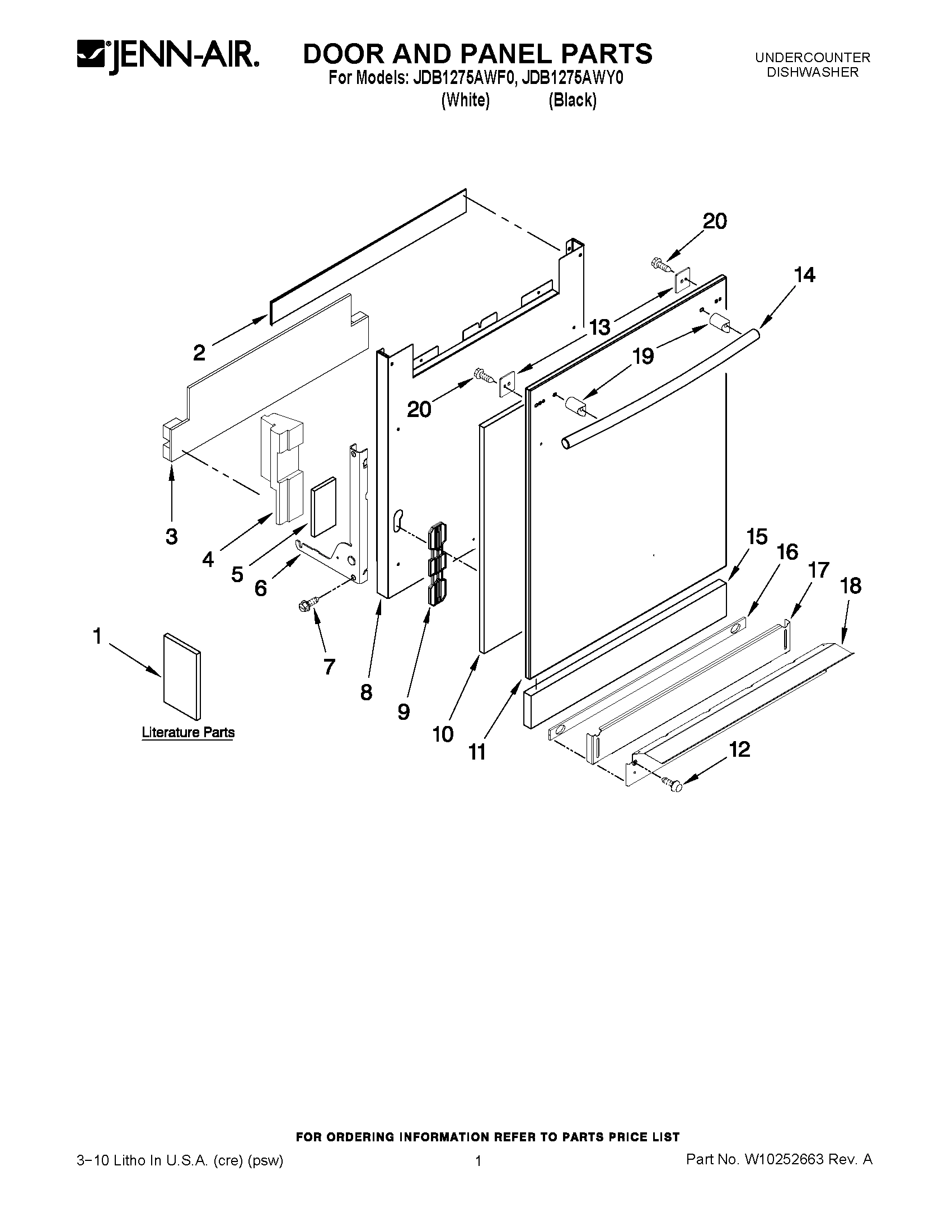 01 - DOOR AND PANEL PARTS
