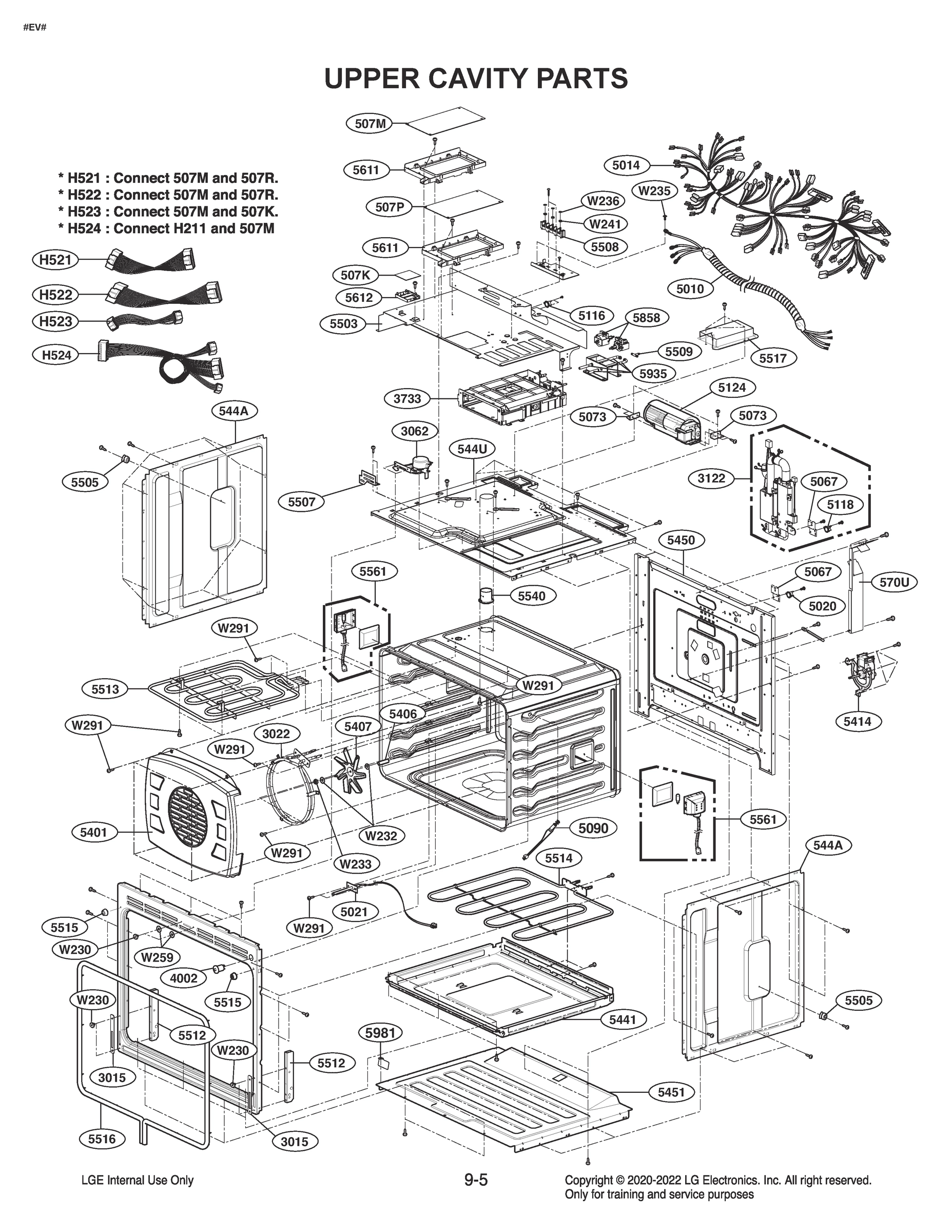 UPPER CAVITY PARTS