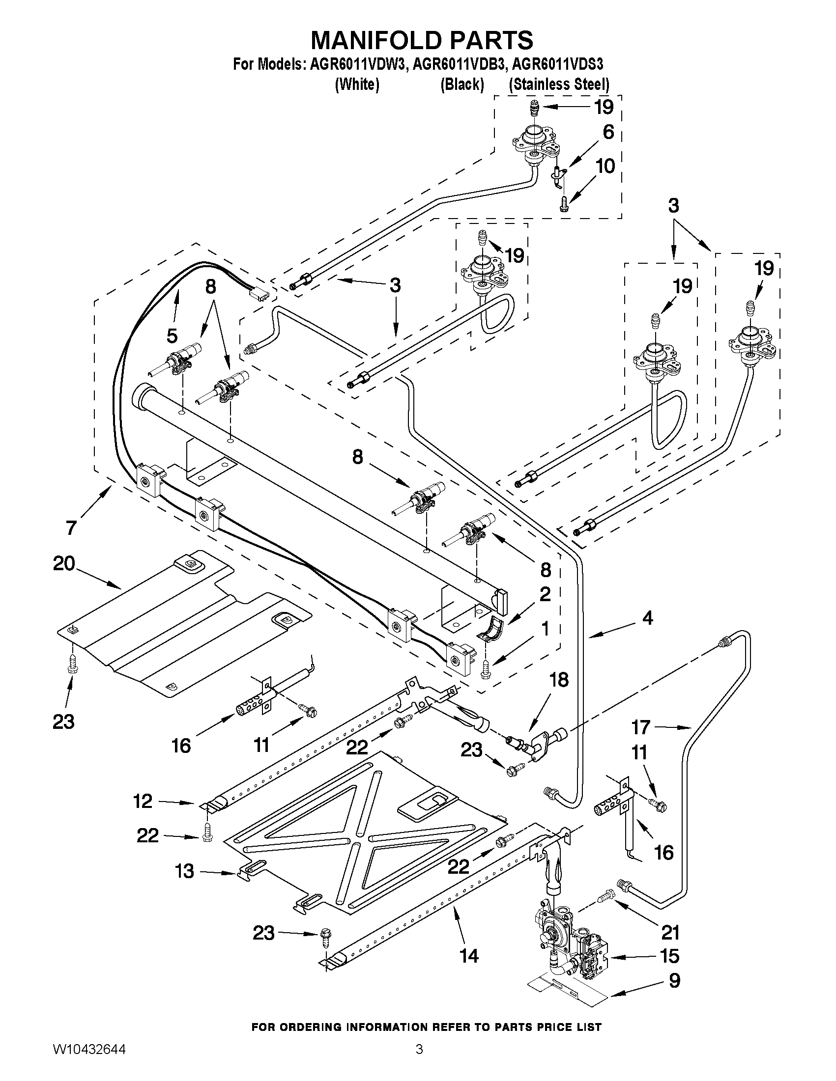 03 - MANIFOLD PARTS