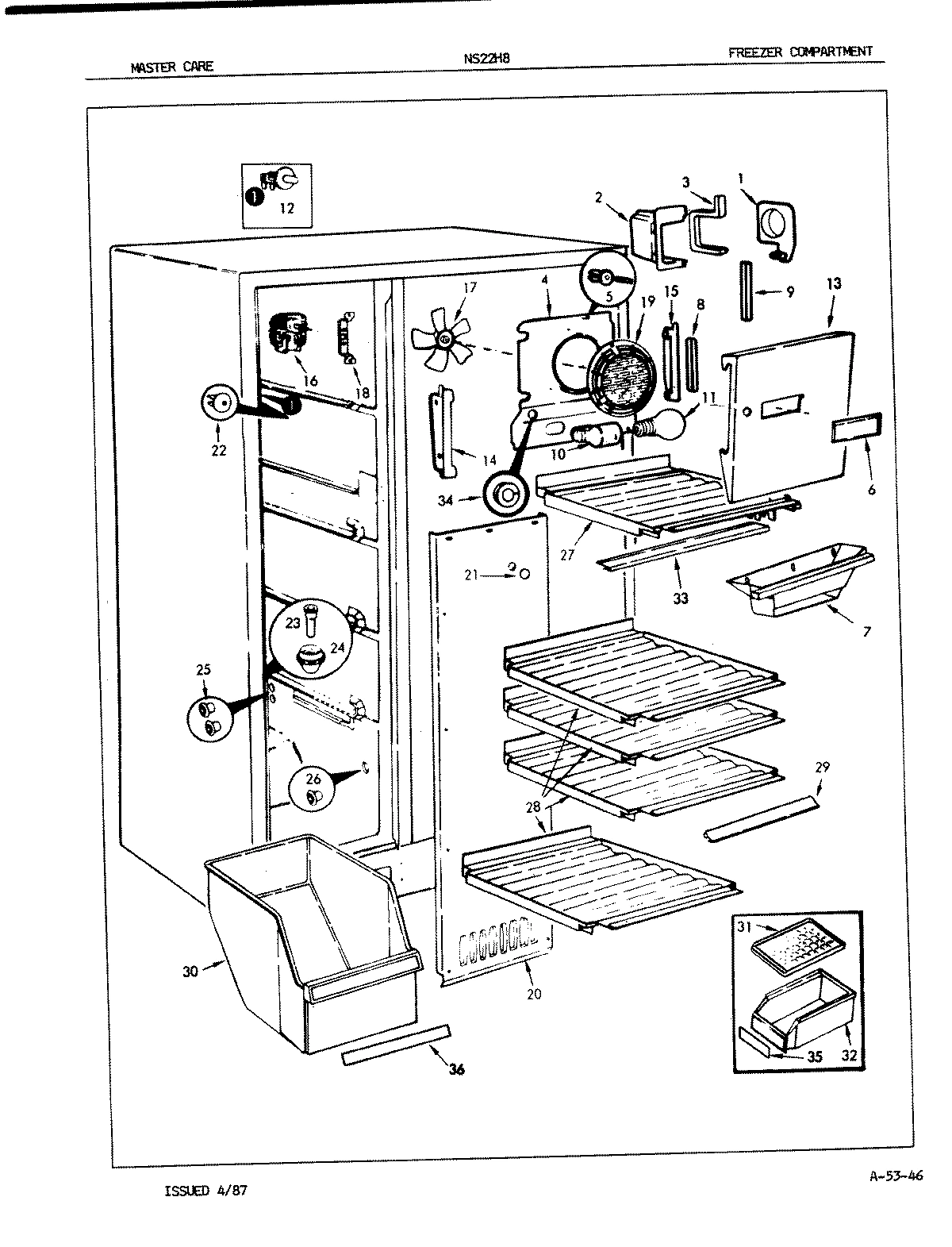 01 - FREEZER COMPARTMENT