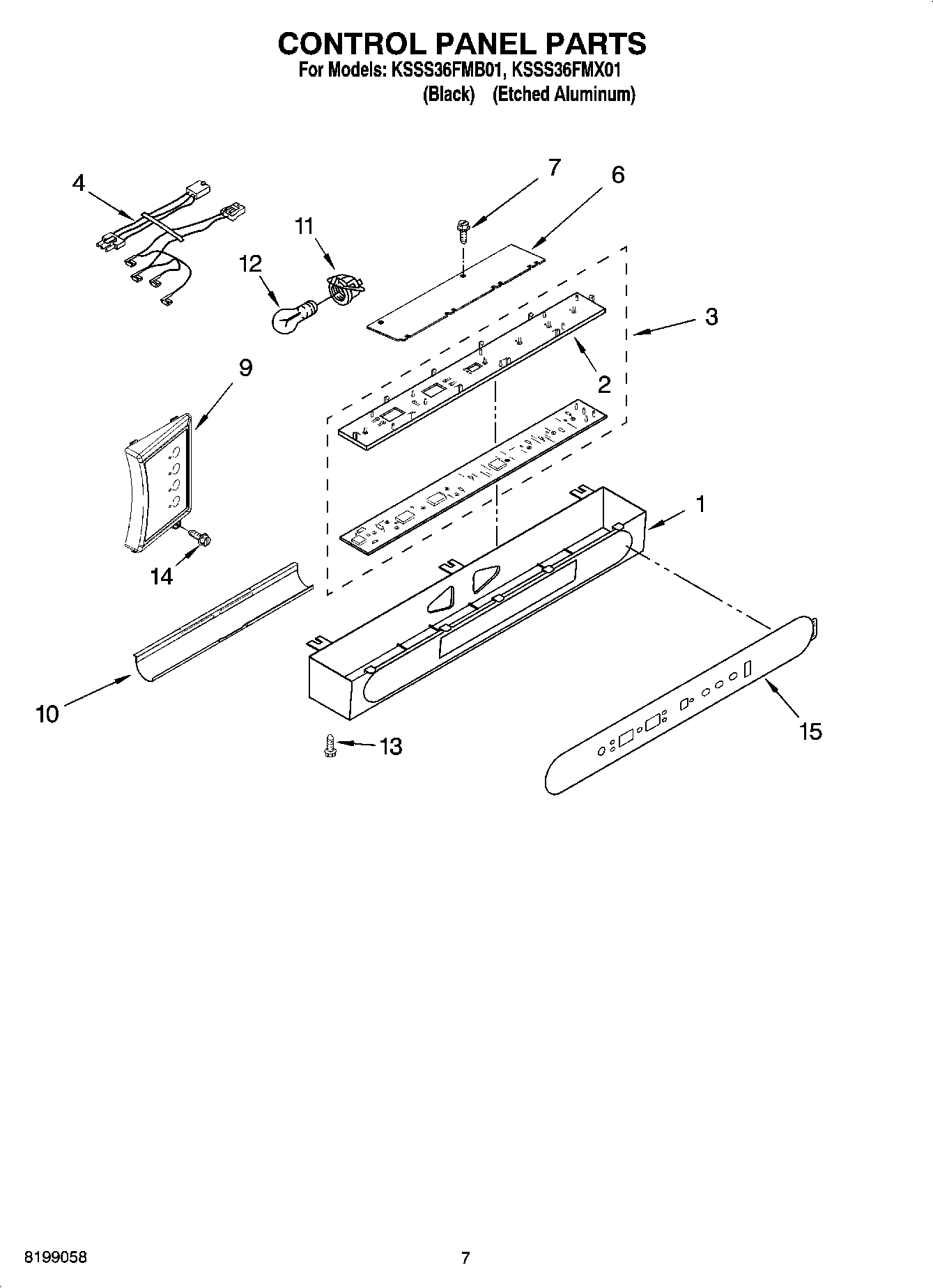 05 - CONTROL PANEL PARTS