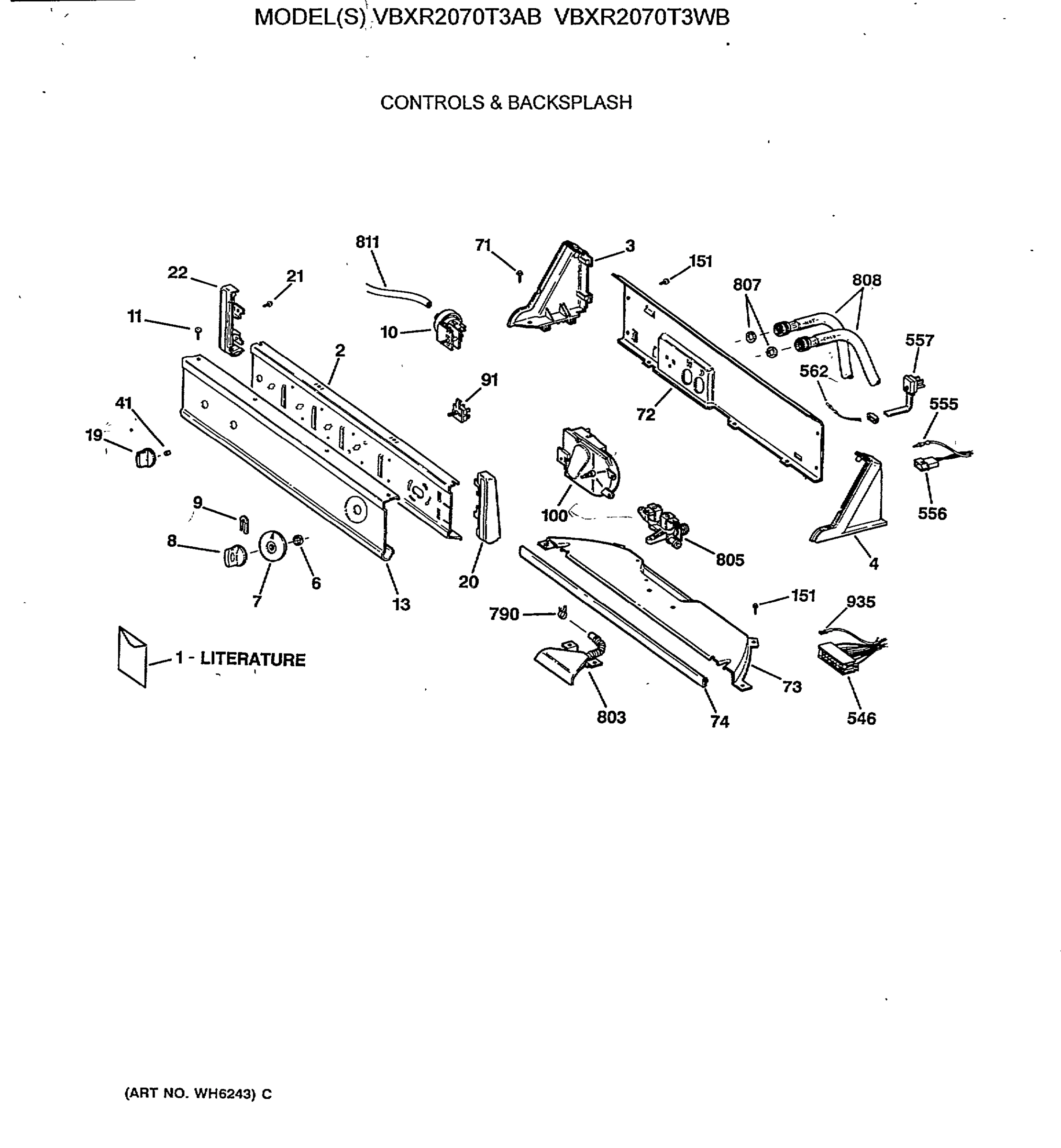CONTROLS & BACKSPLASH