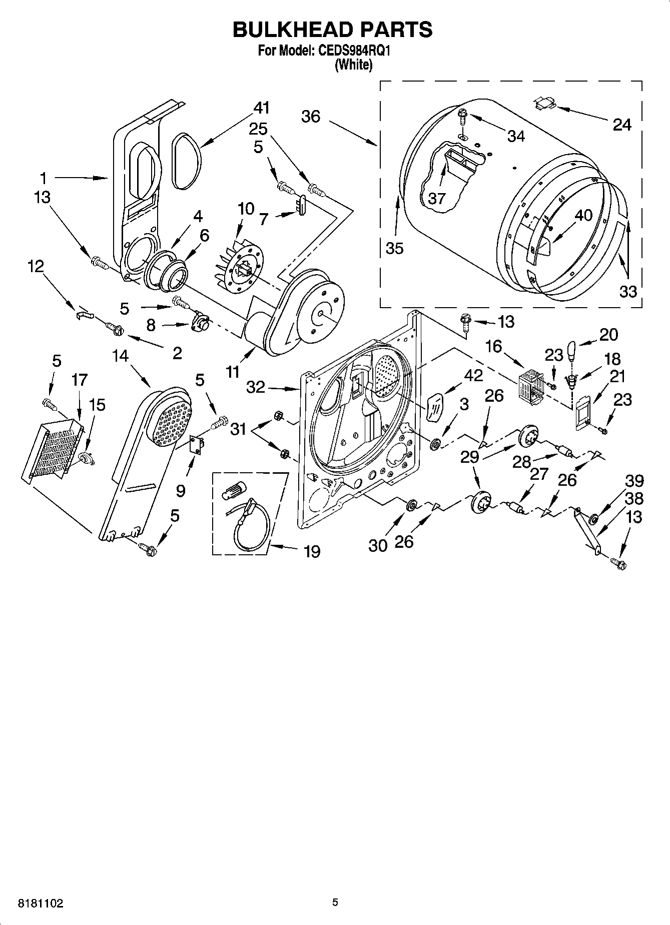 03 - BULKHEAD PARTS, OPTIONAL PARTS (NOT INCLUDED)