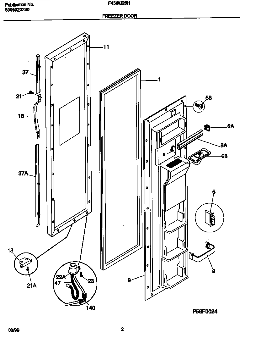 02 - FREEZER DOOR