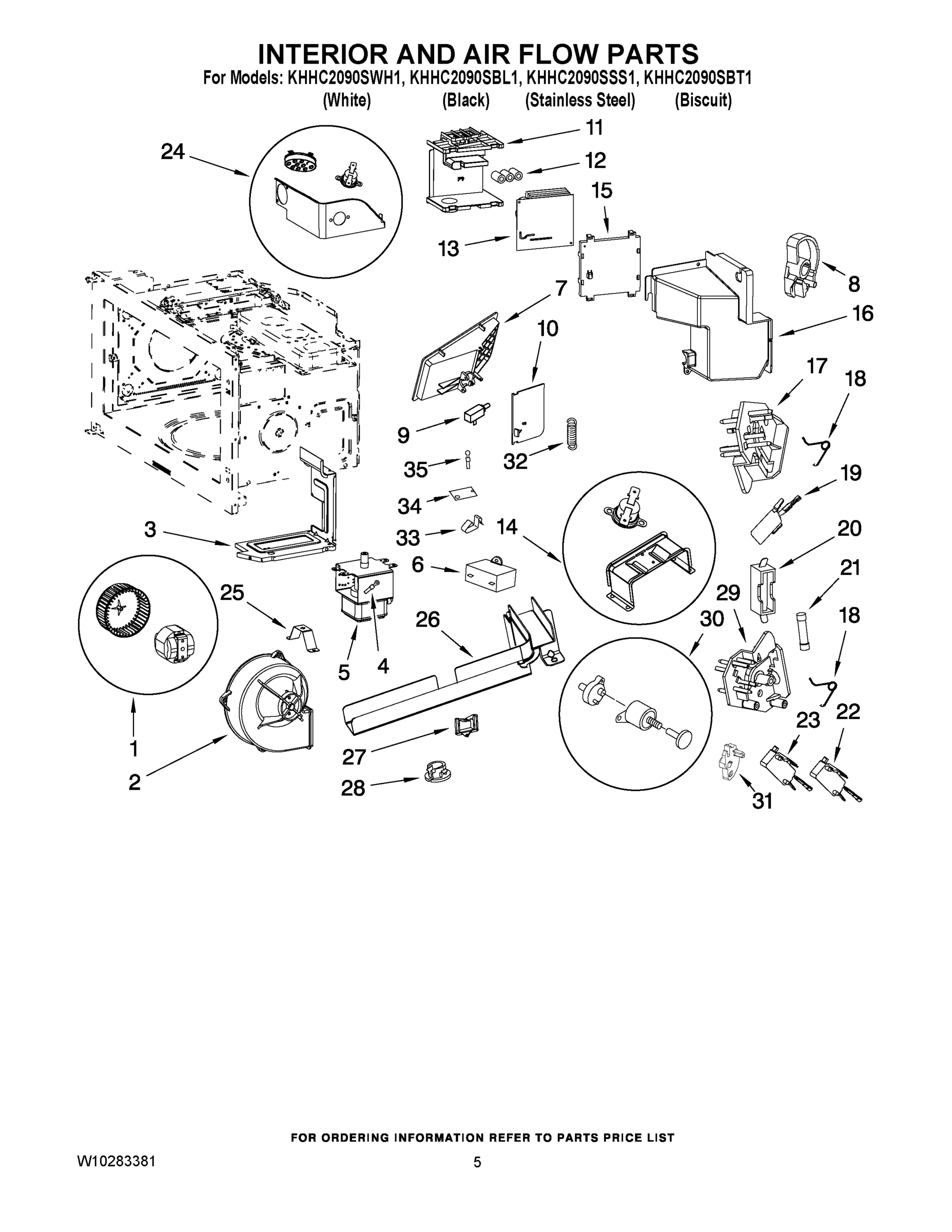 04 - INTERIOR AND AIR FLOW PARTS
