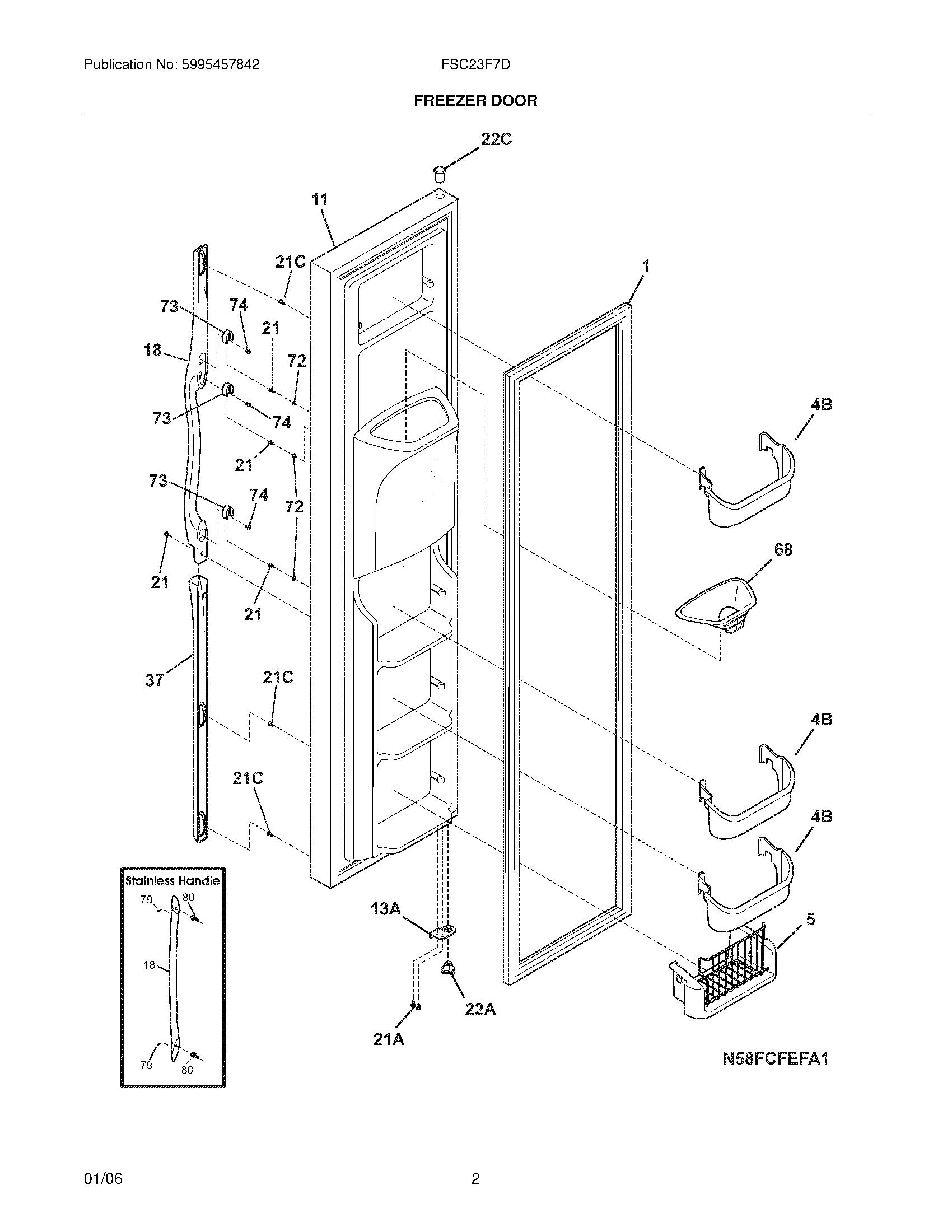 03 - FREEZER DOOR