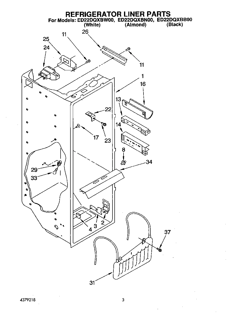 02 - REFRIGERATOR LINER