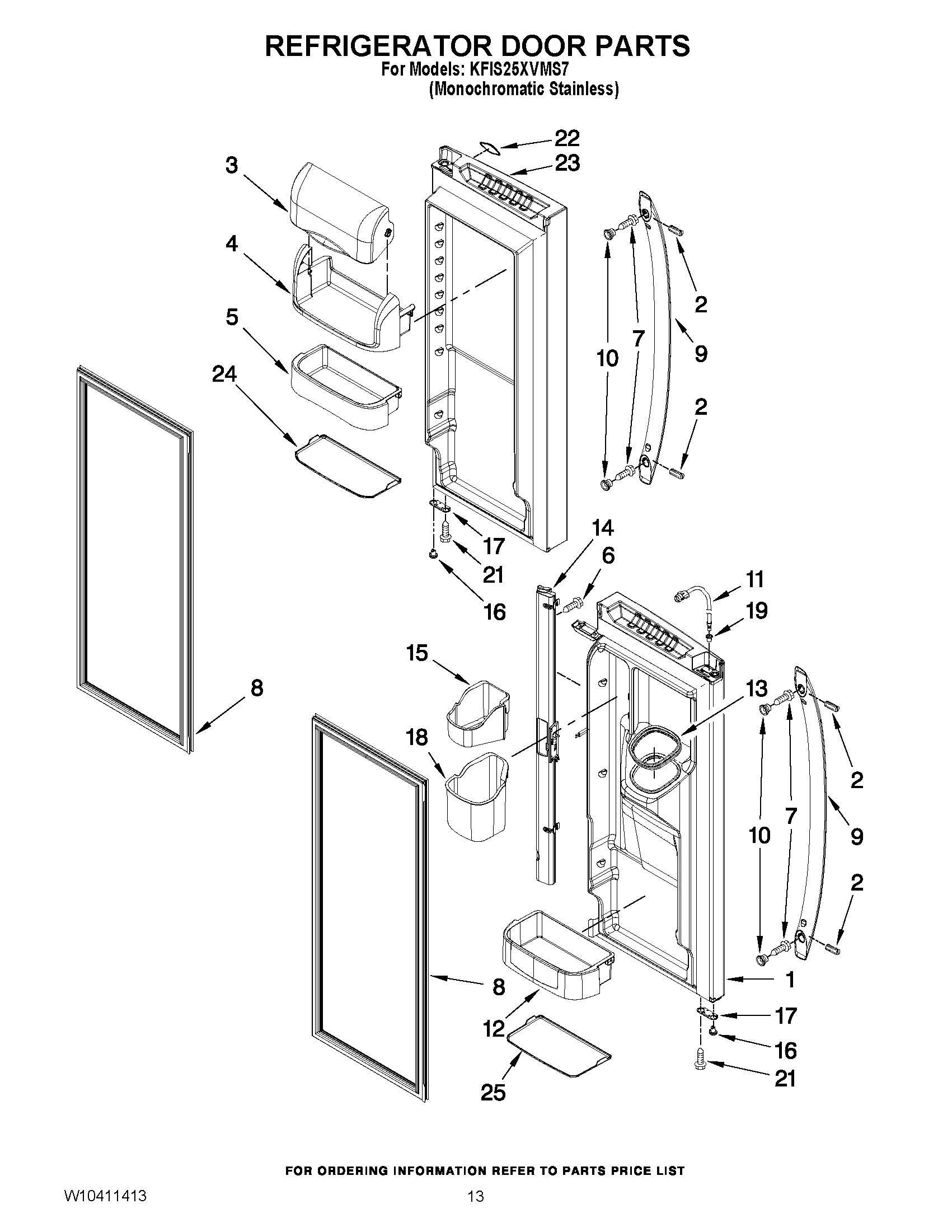07 - REFRIGERATOR DOOR PARTS
