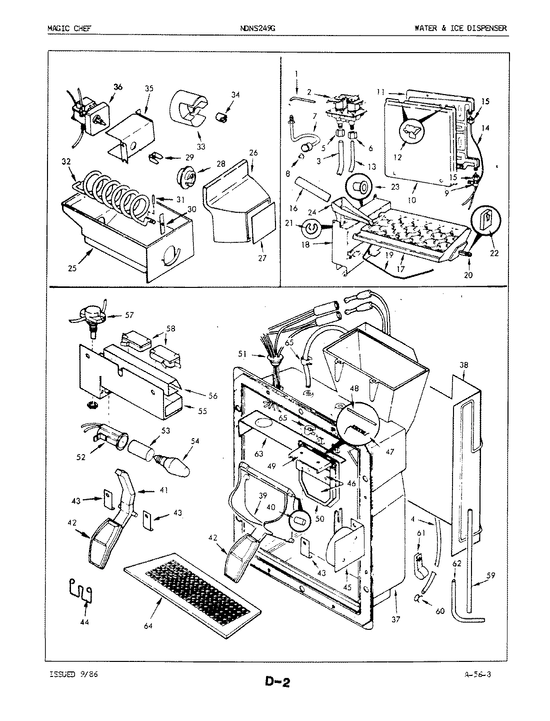 04 - WATER & ICE DISPENSER