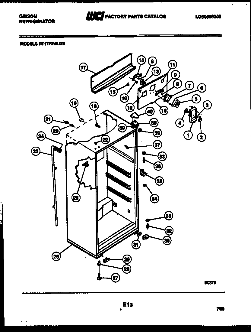 03 - CABINET PARTS