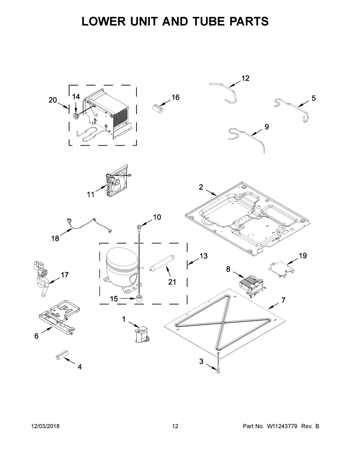 07 - LOWER UNIT AND TUBE PARTS