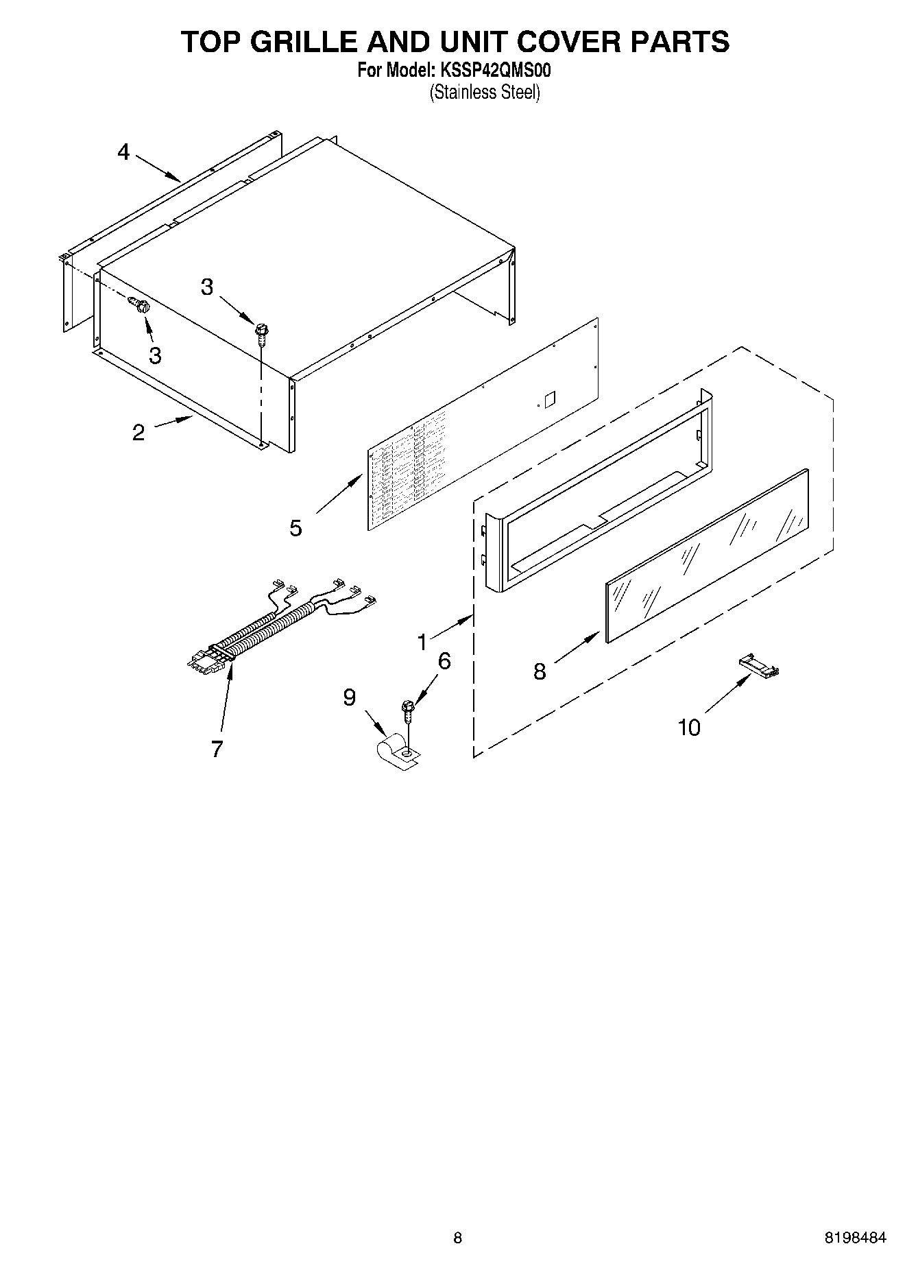 06 - TOP GRILLE AND UNIT COVER PARTS