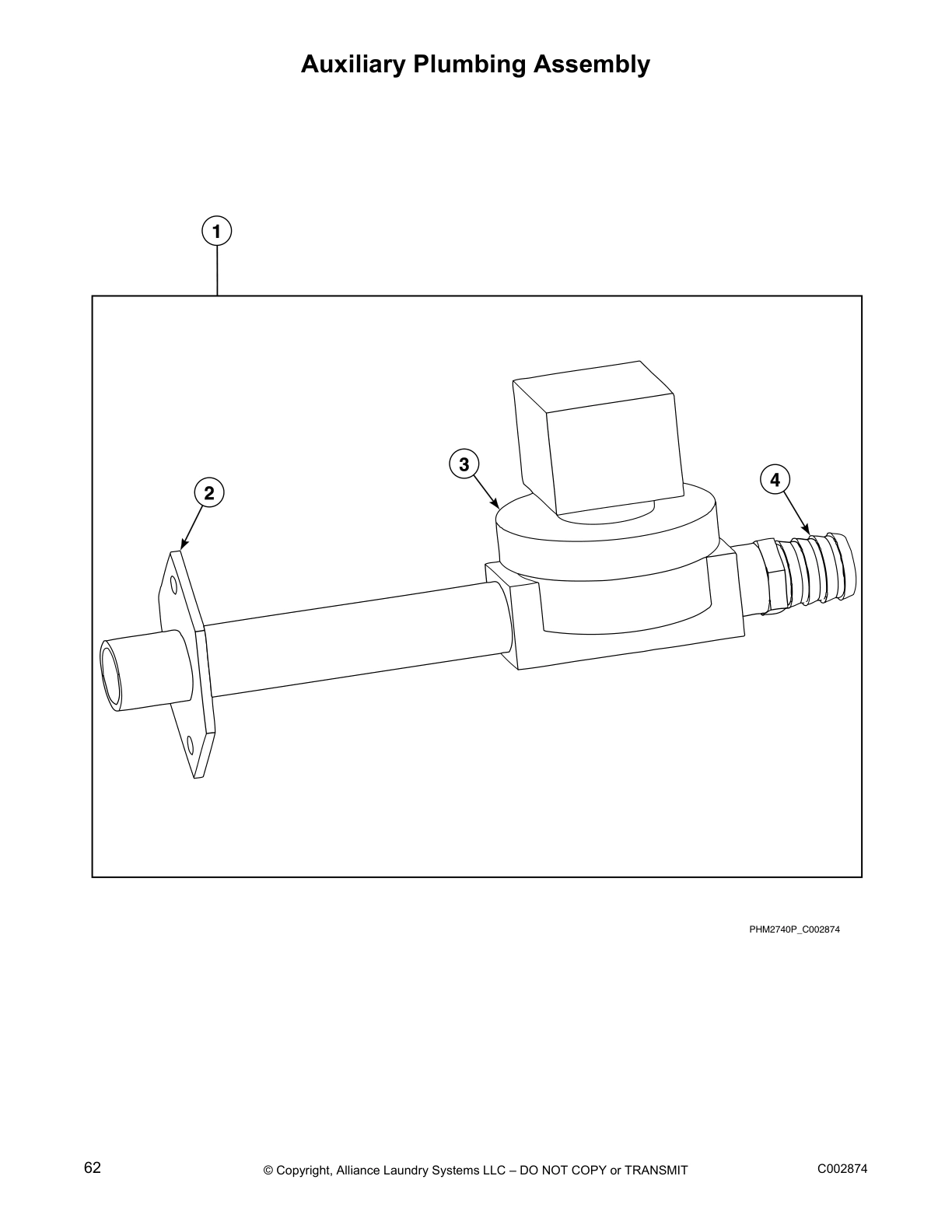 Auxiliary Plumbing Assembly