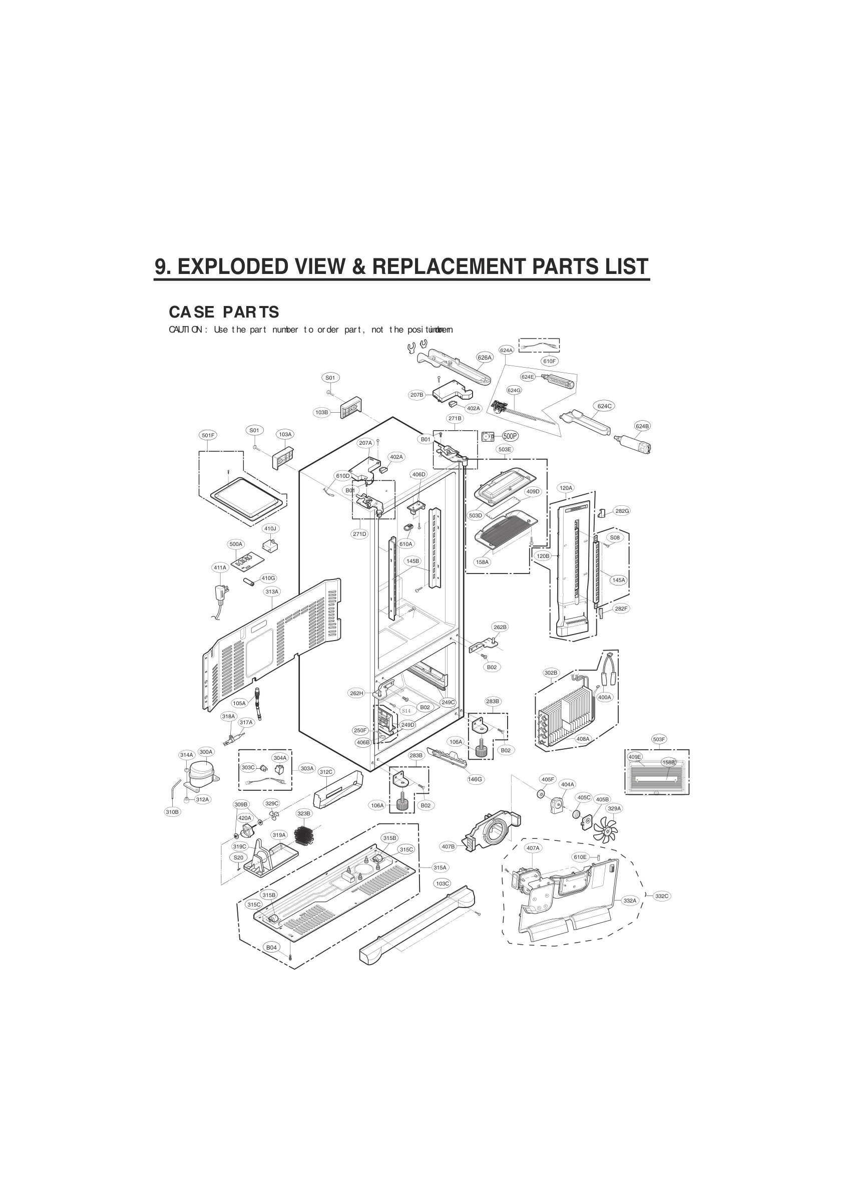 CASE PARTS
