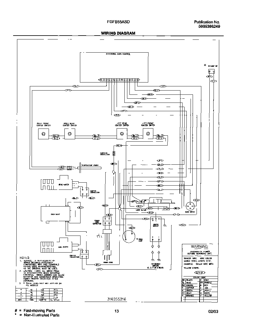 13 - WIRING DIAGRAM