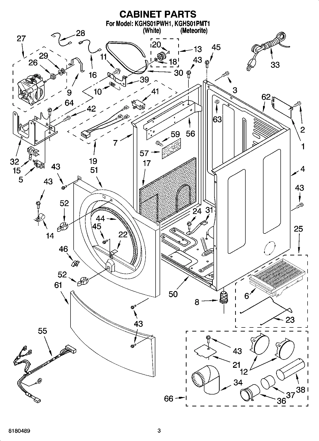 02 - CABINET PARTS