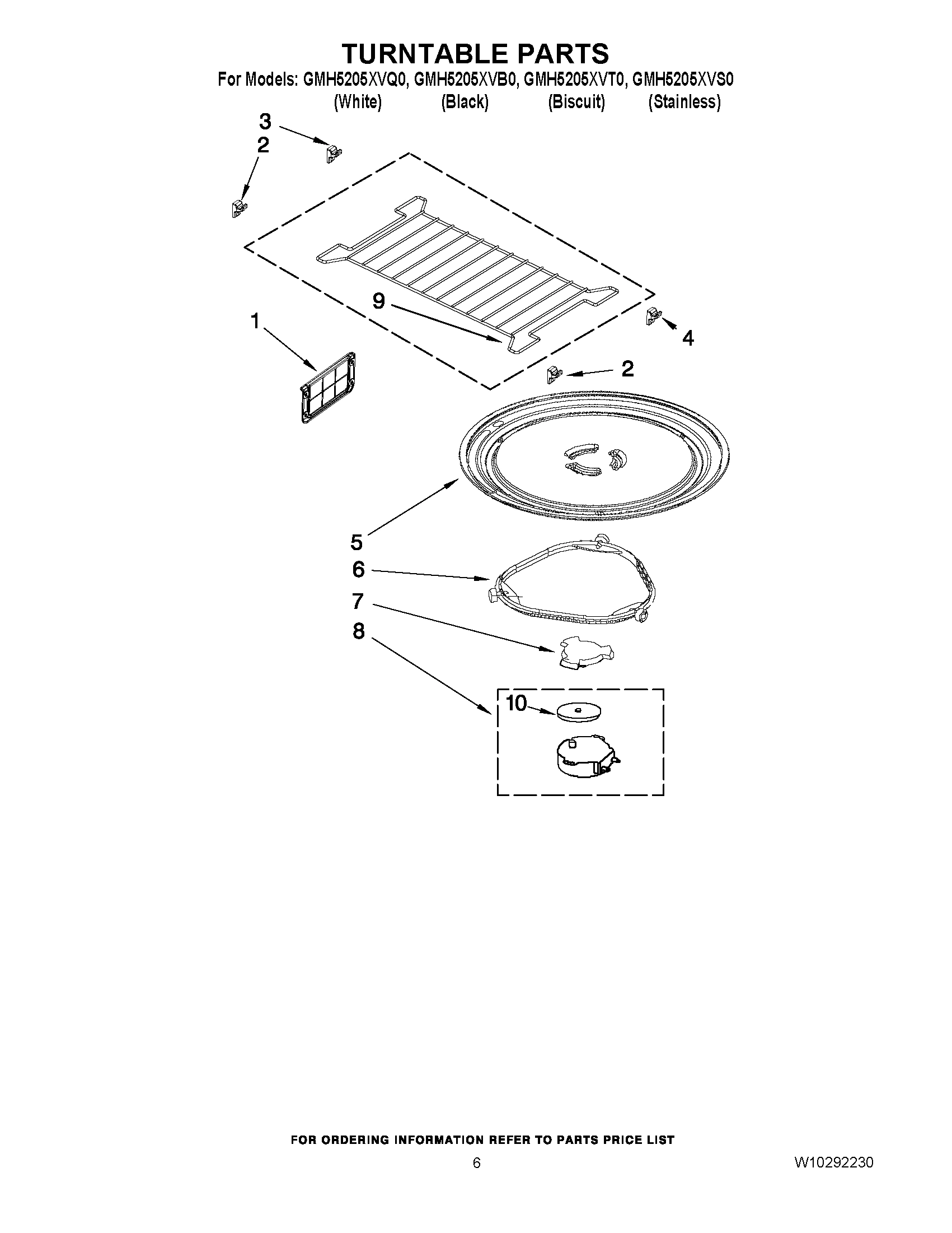 05 - TURNTABLE PARTS