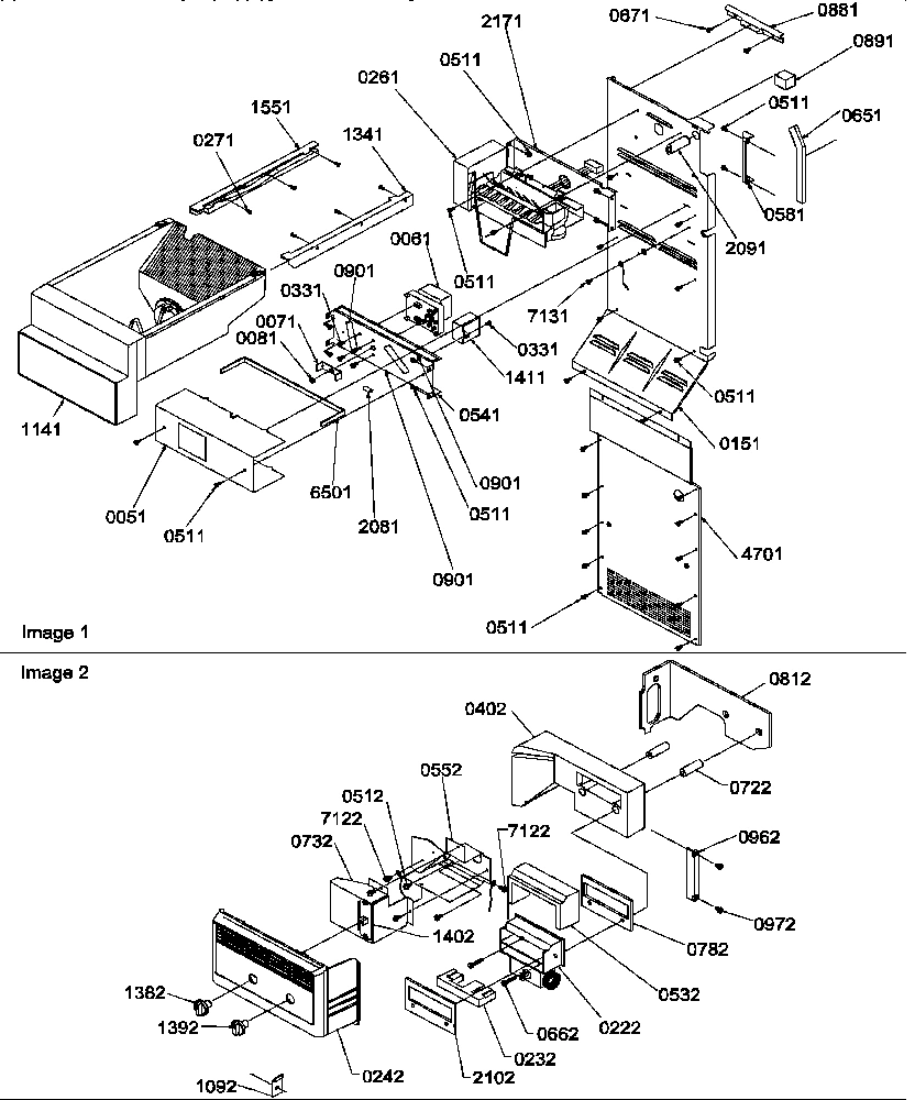 09 - ICE MAKER/CONTROL ASSY