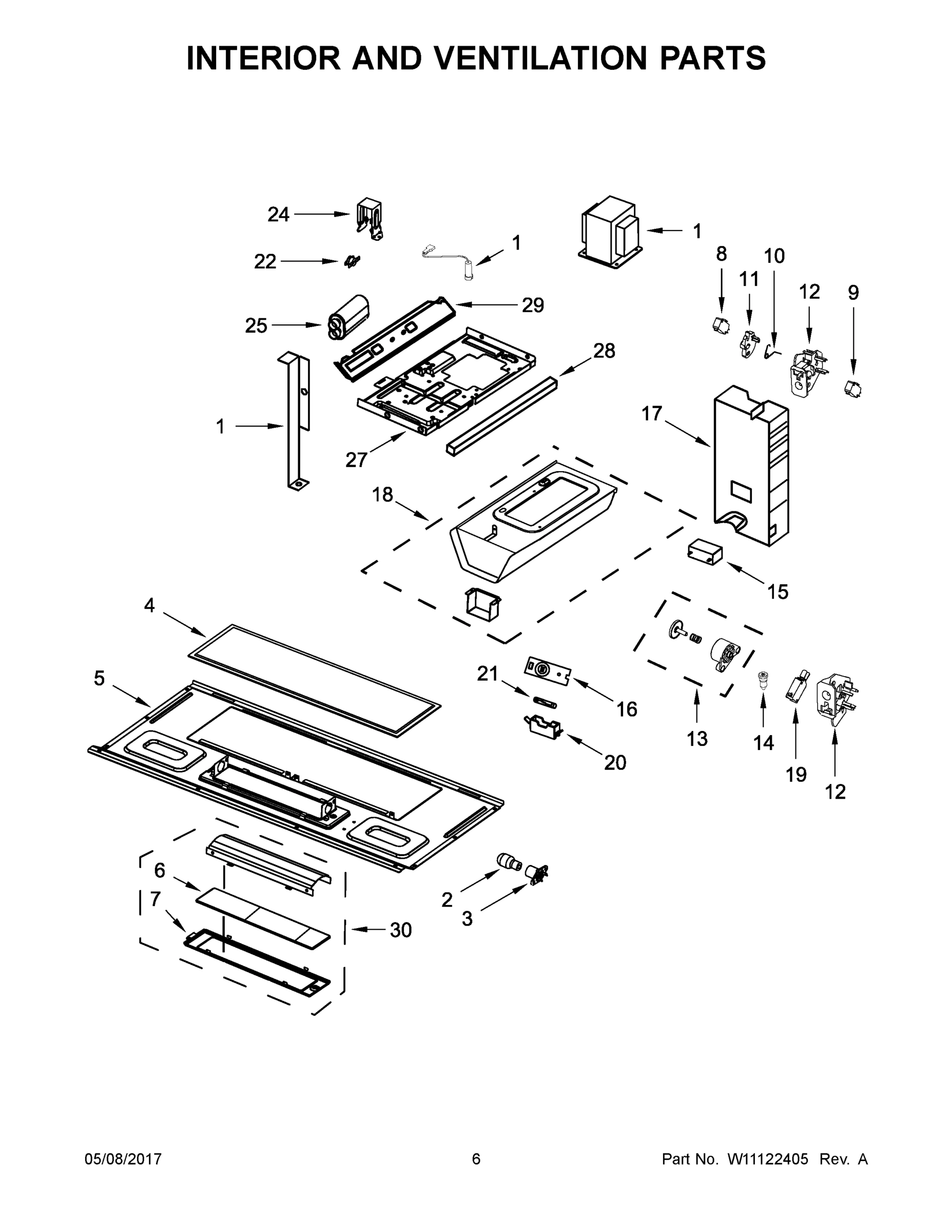 04 - INTERIOR AND VENTILATION PARTS